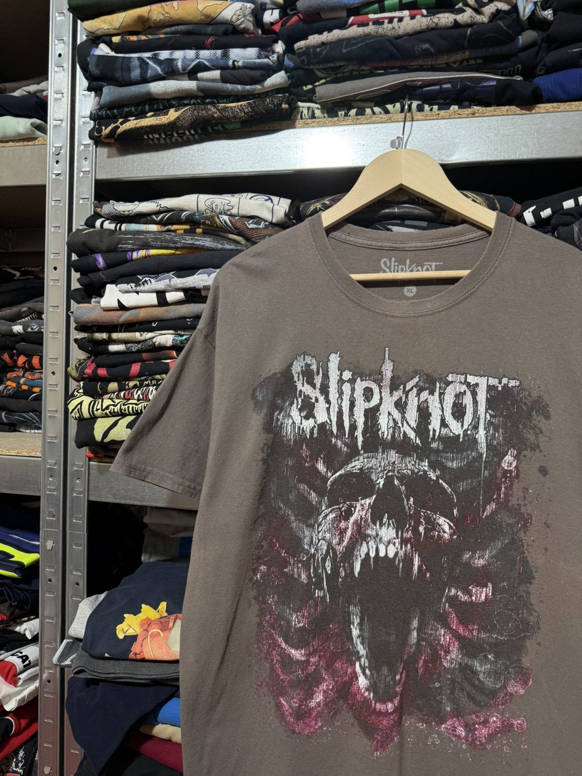 Band Tees Vintage Slipknot European Tour 2020 Rock Band T-Shirt Y2K Size US XL / EU 56 / 4 - 3 Thumbnail