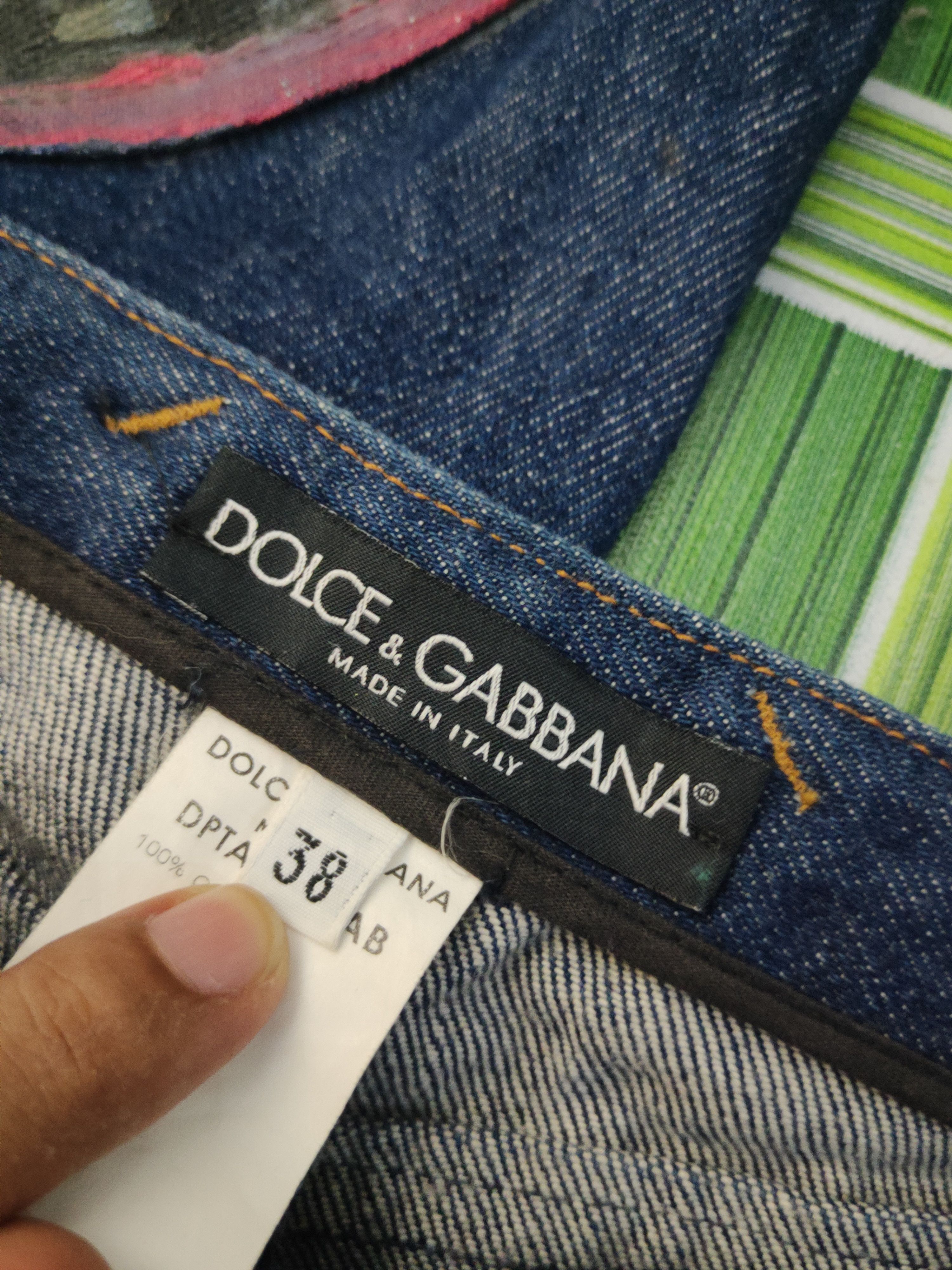Dolce & Gabbana DL Dolce& Gabbana Blue Distressed Ripped Jeans #1008T Size 26" / US 2 / IT 38 - 16 Thumbnail