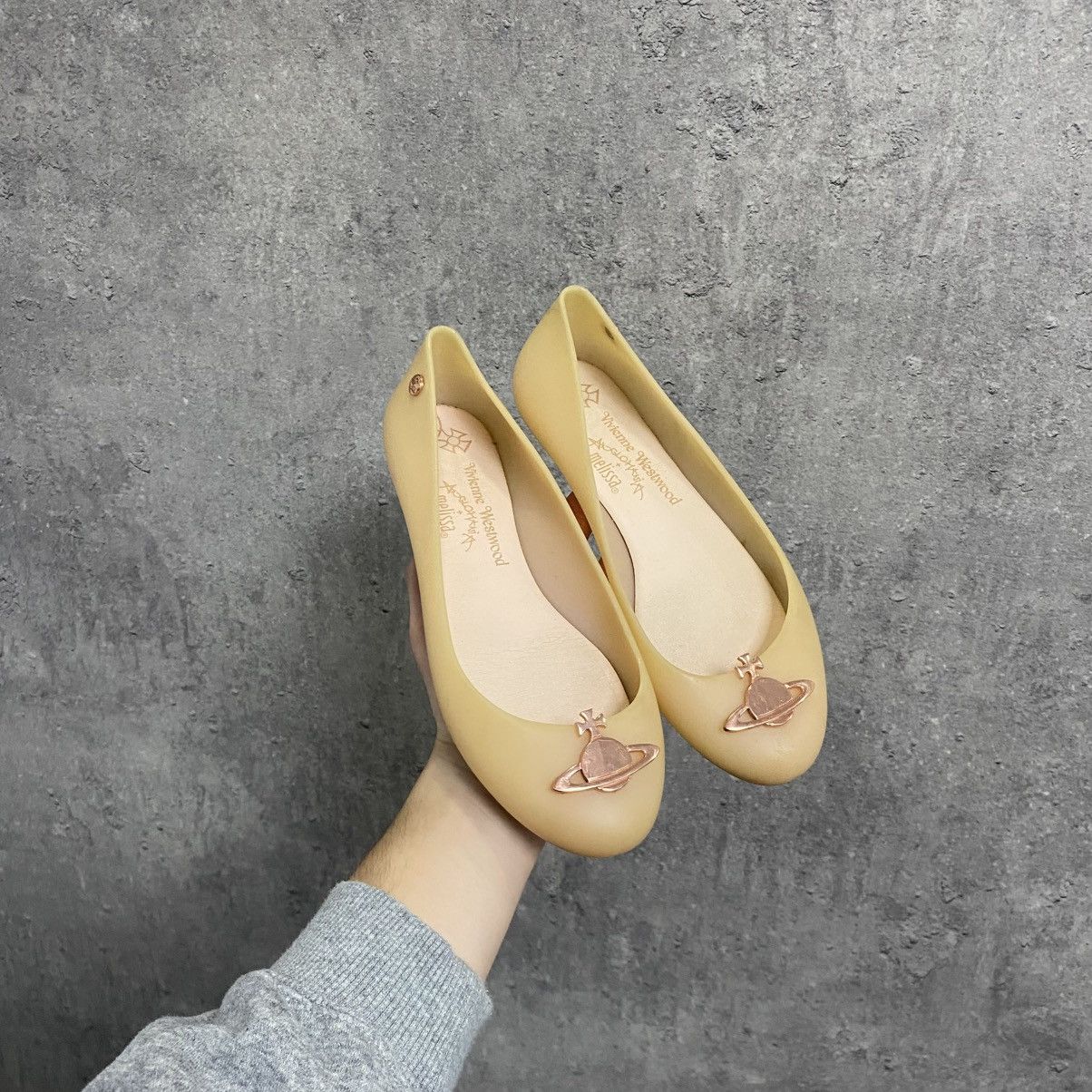 Melissa × Vivienne Westwood Vivienne Westwood Melissa Ballet Flats Anglomania Size US 8 / IT 38 - 1 Thumbnail