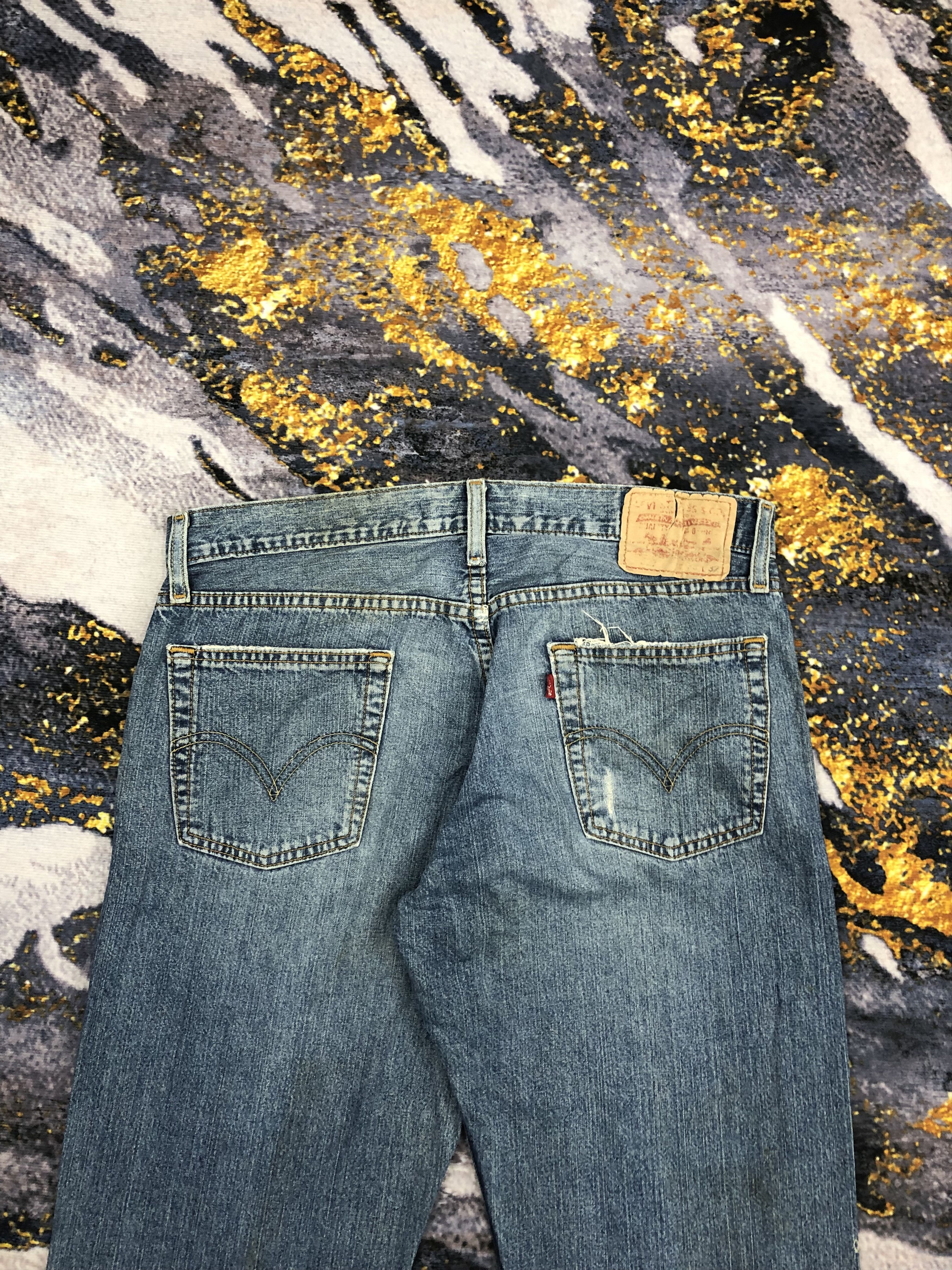 Levi's Vintage Levis 527 Flared Bootcut Jeans DPP0043 Size US 34 / EU 50 - 4 Thumbnail