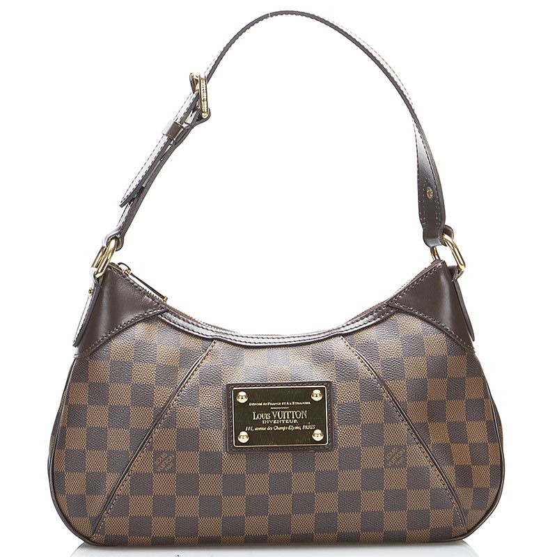 Louis Vuitton Damier Pochette Florentine Special Order Waist Bag Pouch  N51856 Brown PVC Leather Ladies LOUIS VUITTON