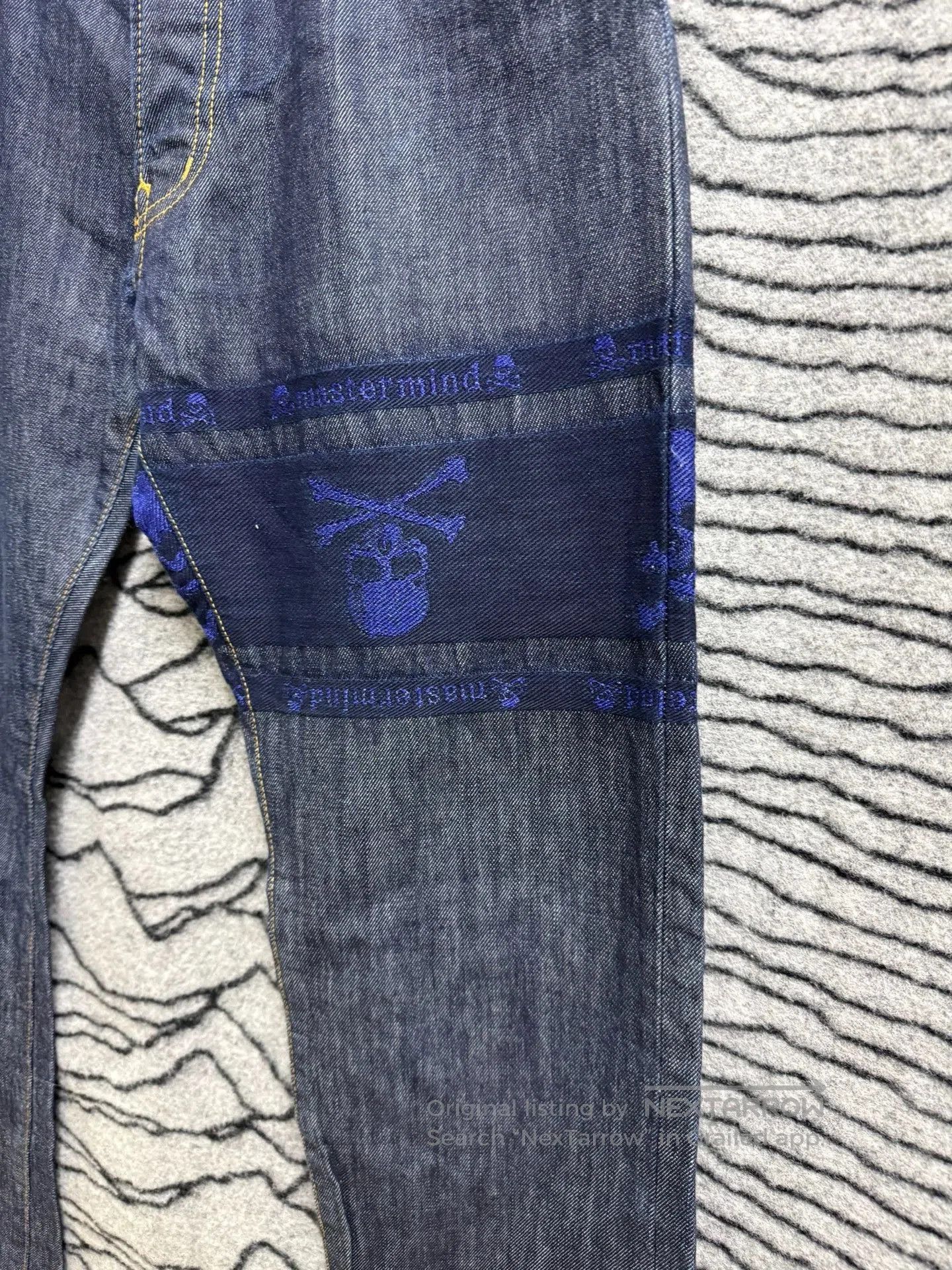Mastermind Japan Mastermind Japan MMJ Blue Gold Jeans. Size US 34 / EU 50 - 4 Thumbnail
