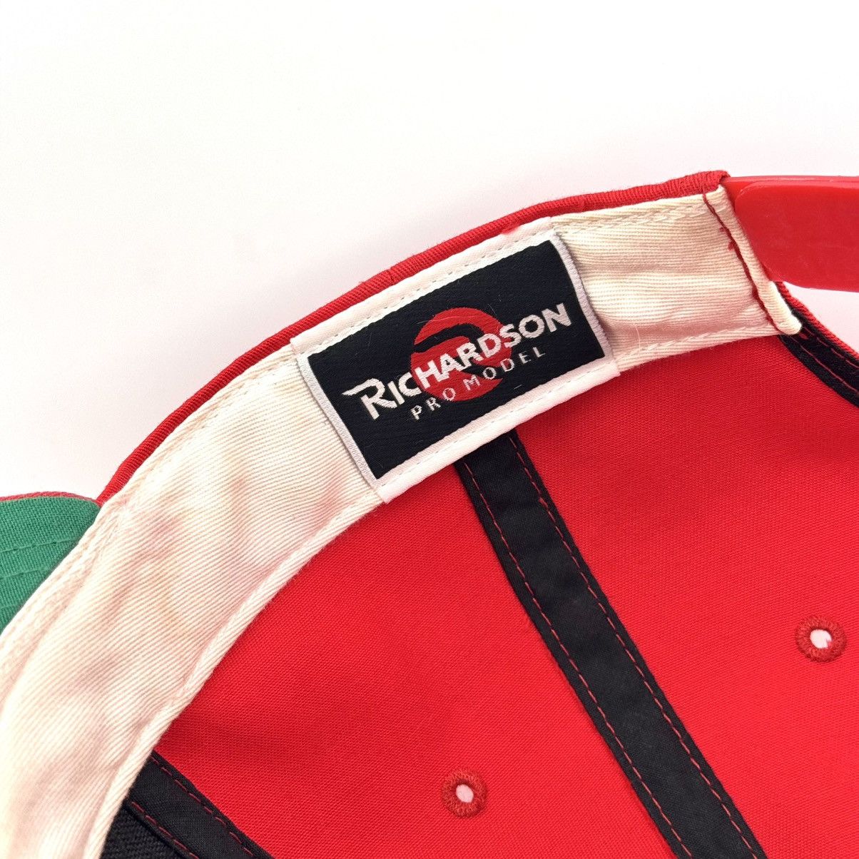 Vintage Vtg USMCL Sunfaded Red Richardson Pro Model 212 Snapback Hat Size ONE SIZE - 5 Thumbnail