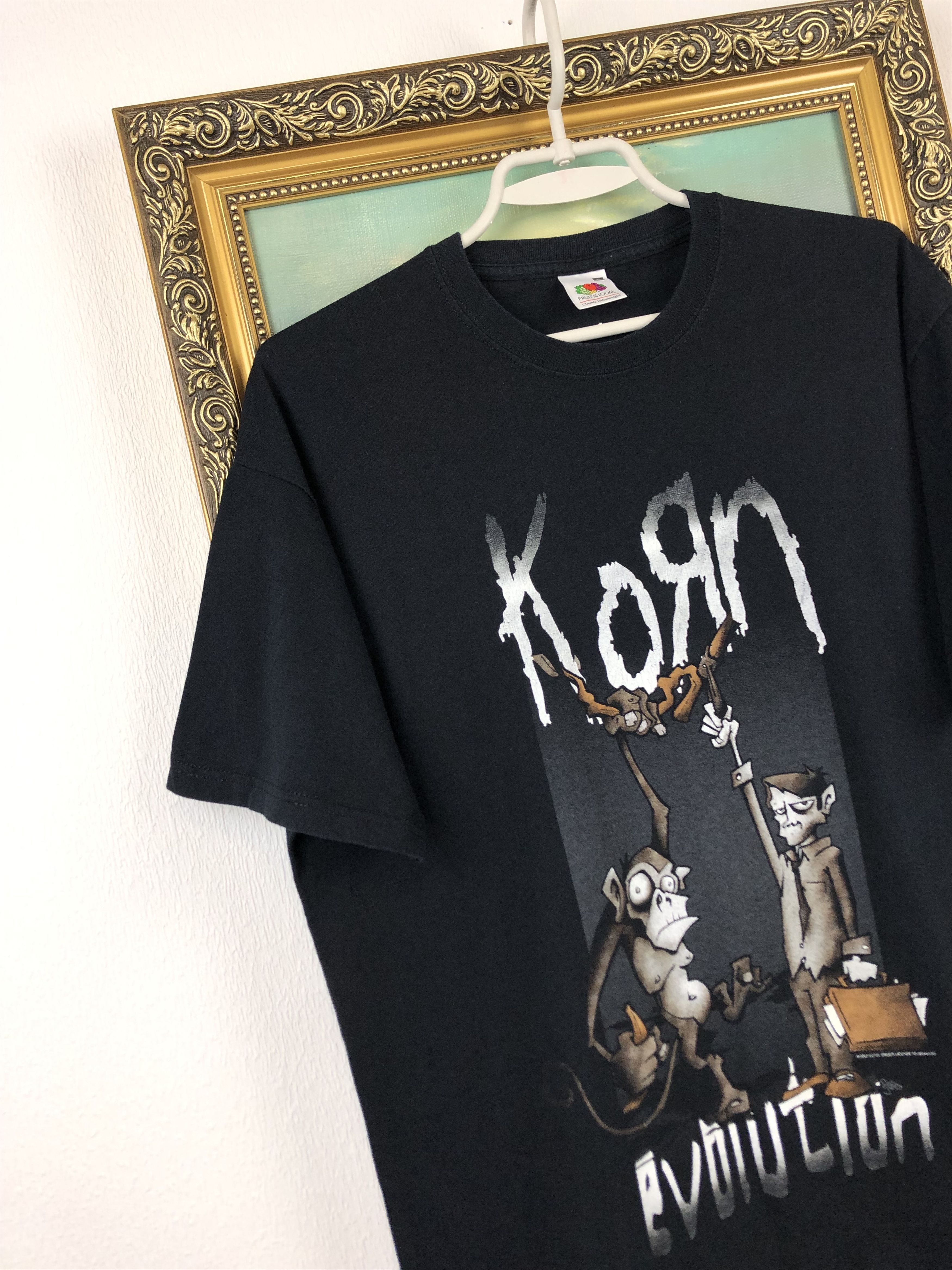 Band Tees Vintage Evolution Korn Rock Band Music Shirt Tee Rare Jersey Size US M / EU 48-50 / 2 - 3 Thumbnail