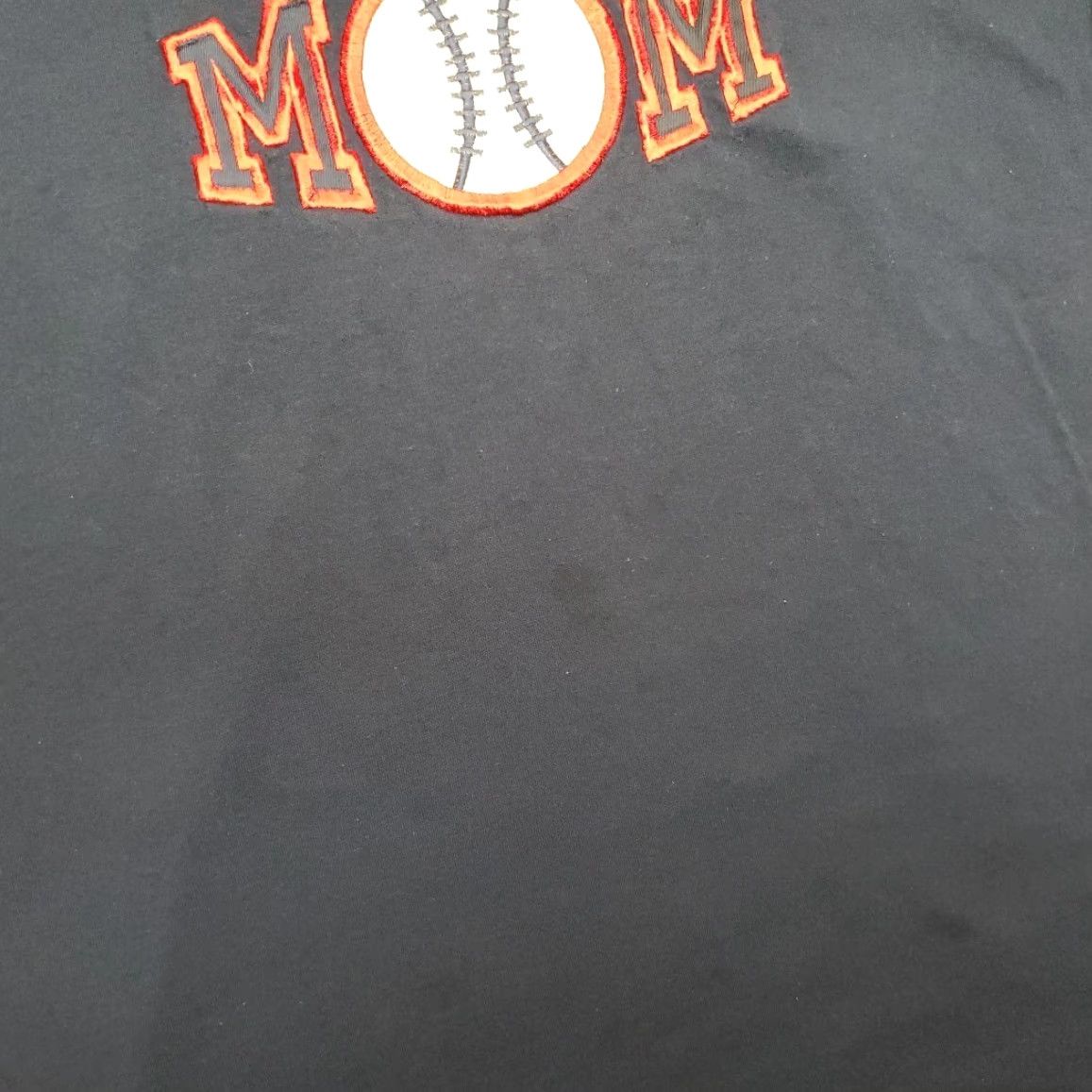 Vintage VINTAGE Baseball Mom Shirt L Blue Embroidered 90s Y2K Made in USA TEE Mens Size US L / EU 52-54 / 3 - 3 Thumbnail