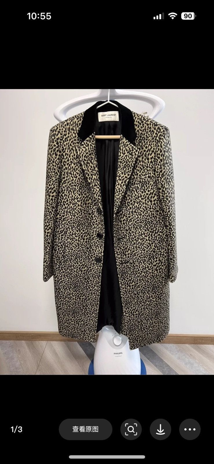 Saint Laurent Paris Saint Laurent leopard-print coat-2505 Size US M / EU 48-50 / 2 - 1 Thumbnail