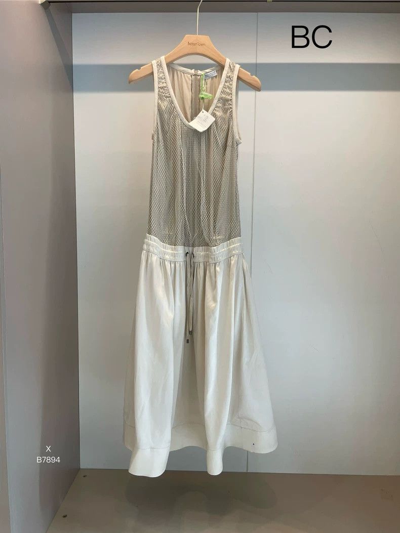 Brunello Cucinelli Brunello Cucinelli Nylon Dress M Size US M / EU 48-50 / 2 - 1 Thumbnail