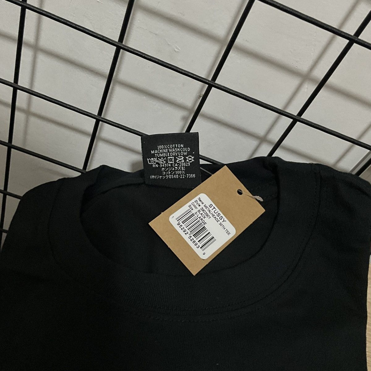 Stussy Stussy tee black Size US XL / EU 56 / 4 - 6 Thumbnail