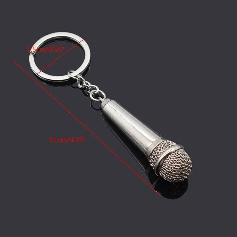 Japanese Brand Mini Microphone Pendant Keychain Size ONE SIZE - 5 Thumbnail