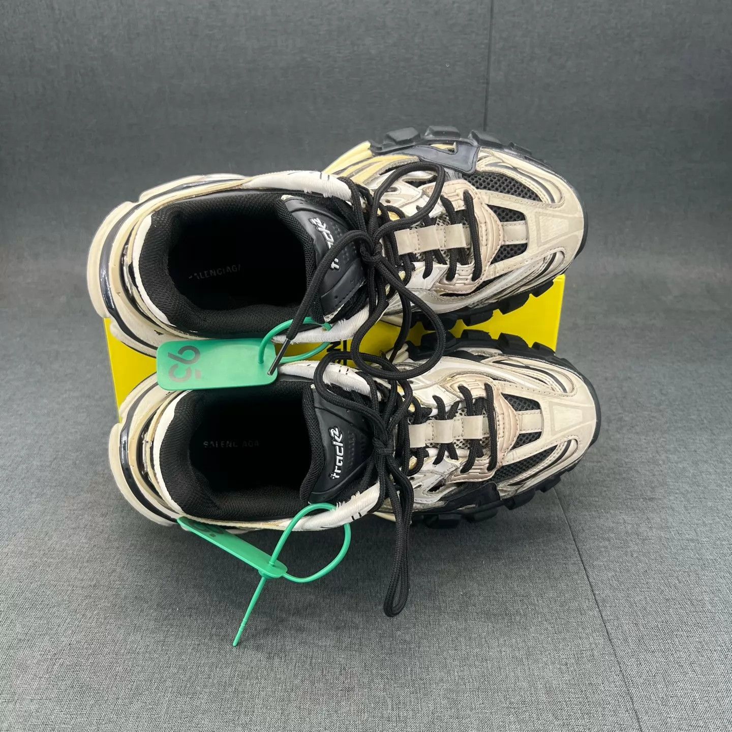 Balenciaga Balenciaga Track 2 Black/White/Grey 41 OG Box Nice Size US 8 / EU 41 - 8 Thumbnail