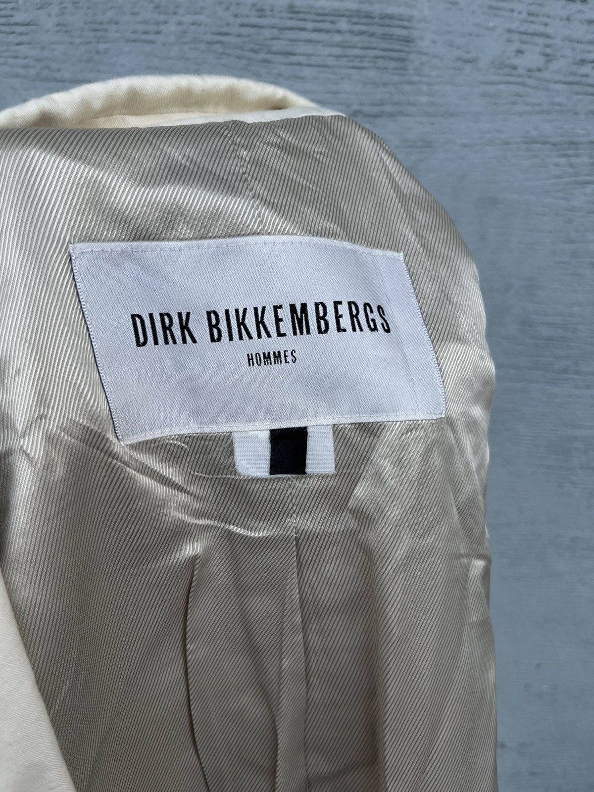 Dirk Bikkembergs 90's Dirk bikkembergs Homme Blazer Size 40S - 8 Thumbnail
