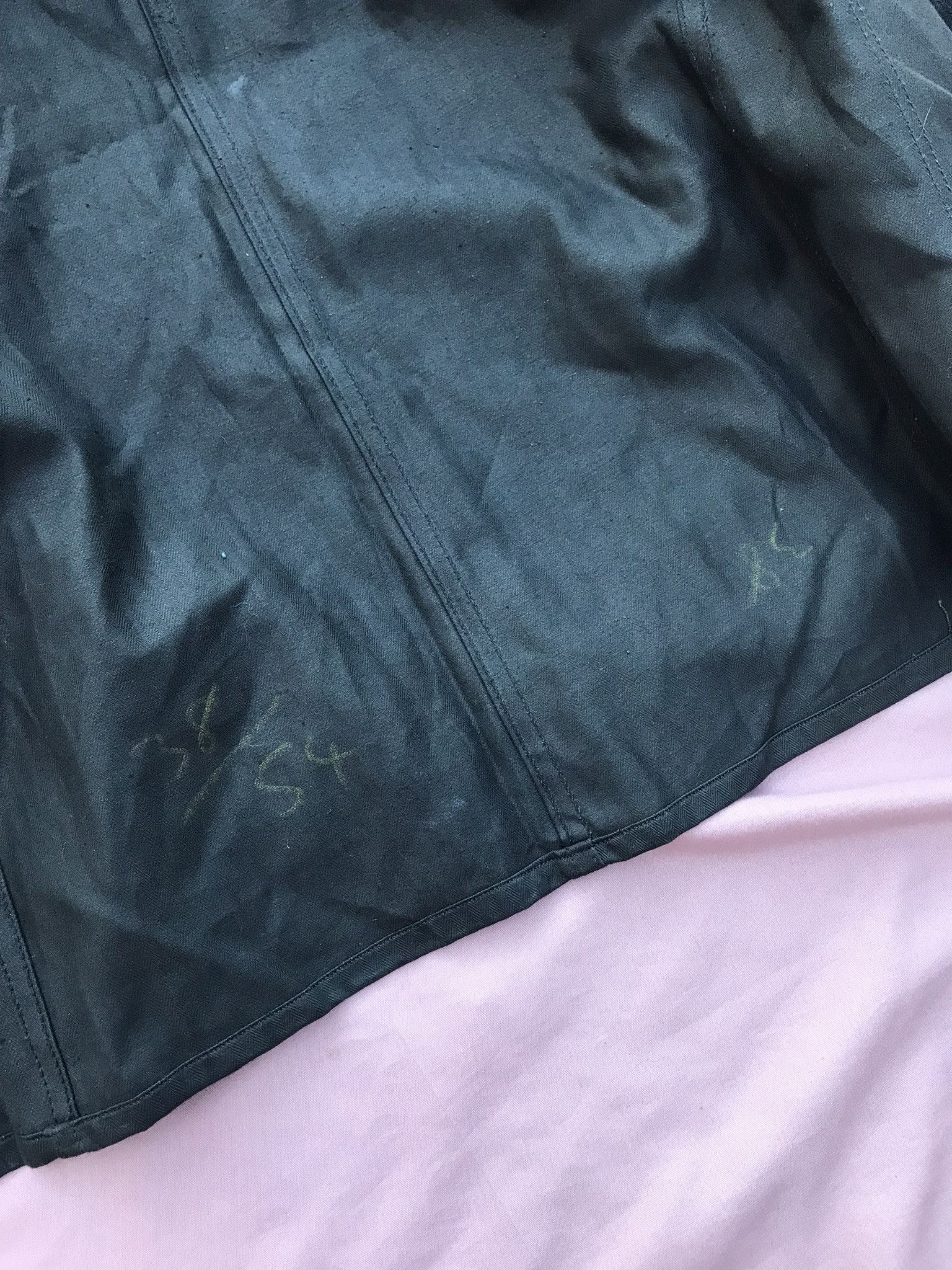 Other RARE NWT BLACK HBT MOLESKIN CHORE JACKET Size US L / EU 52-54 / 3 - 11 Thumbnail