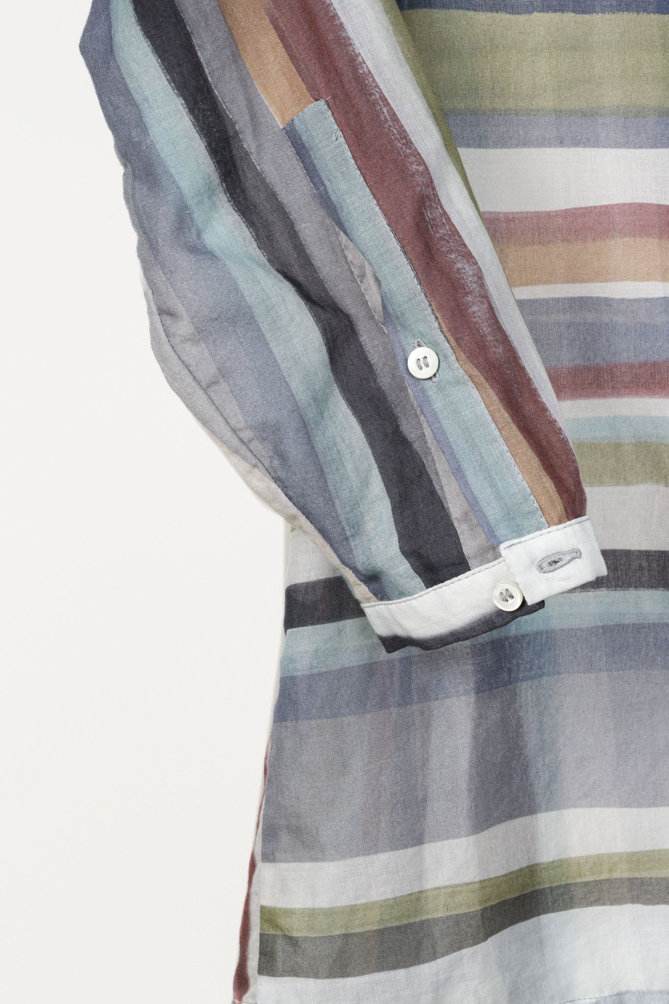 Annette Gortz Annette Gortz Luisa Multicoloured Oversized Button-Up Blouse Size S / US 4 / IT 40 - 7 Thumbnail
