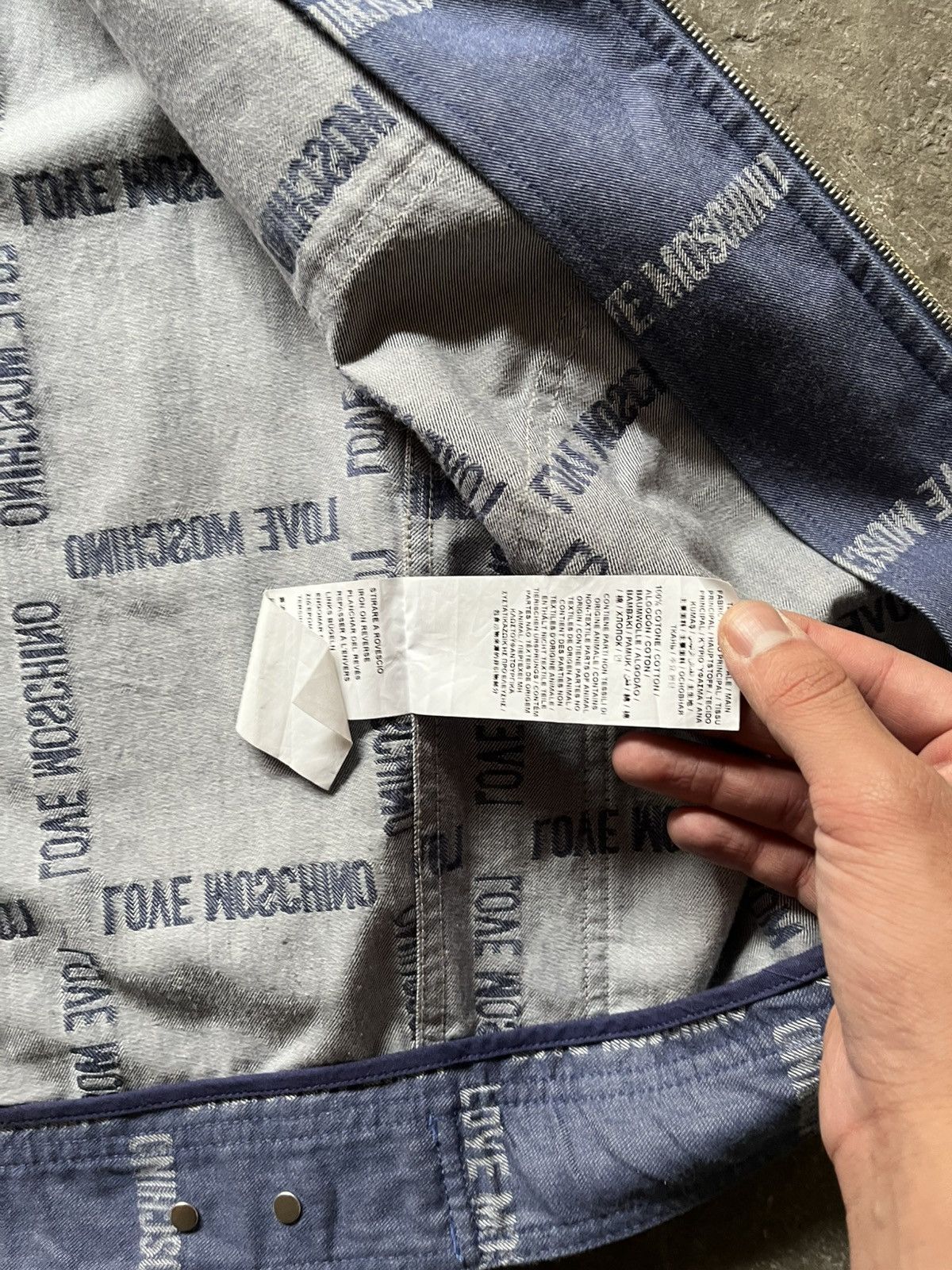Moschino Love moschino AOP work jacket Size US XL / EU 56 / 4 - 10 Thumbnail