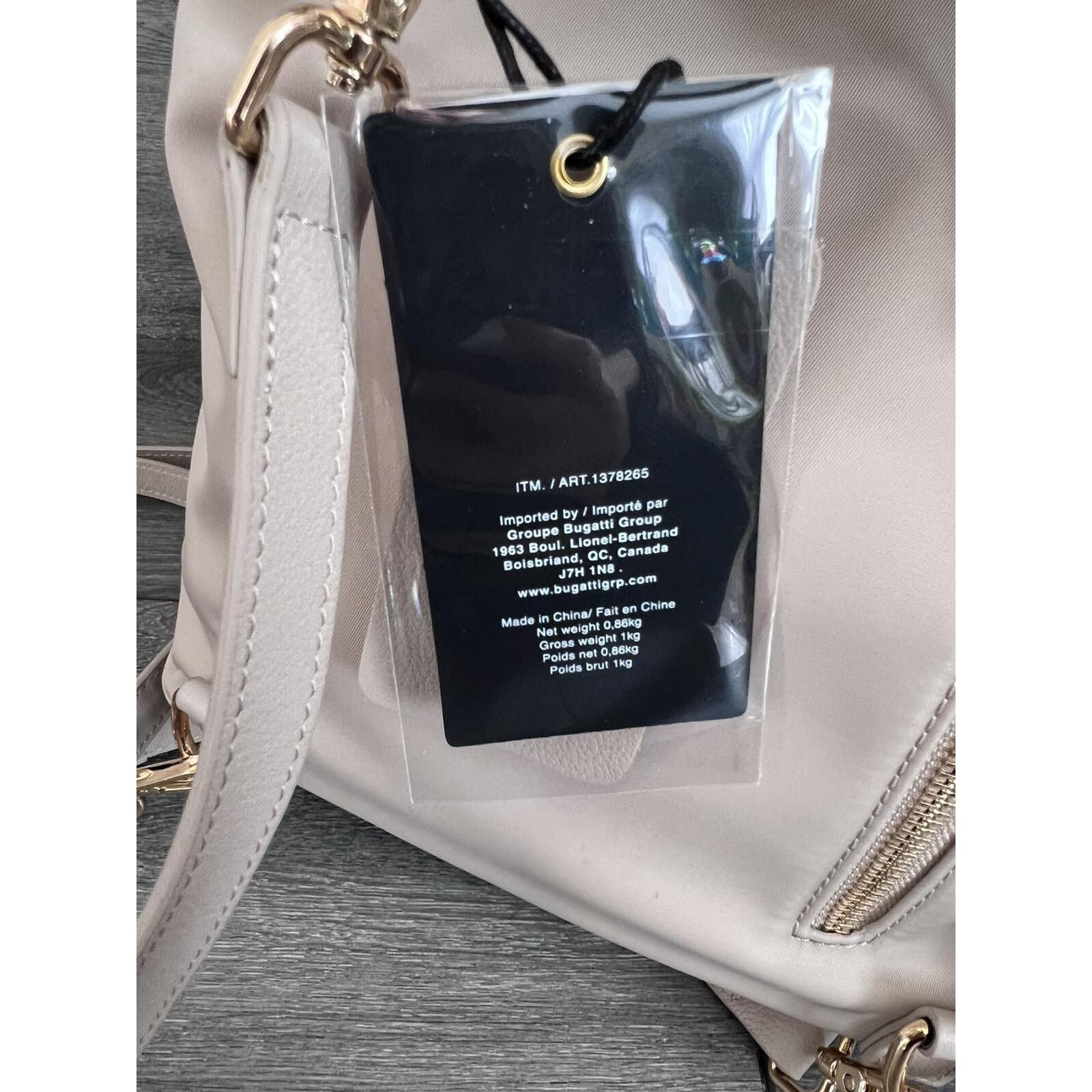 Celine CÉLINE DION Gray with gold Size Medium Bag B000489 Size ONE SIZE - 10 Thumbnail
