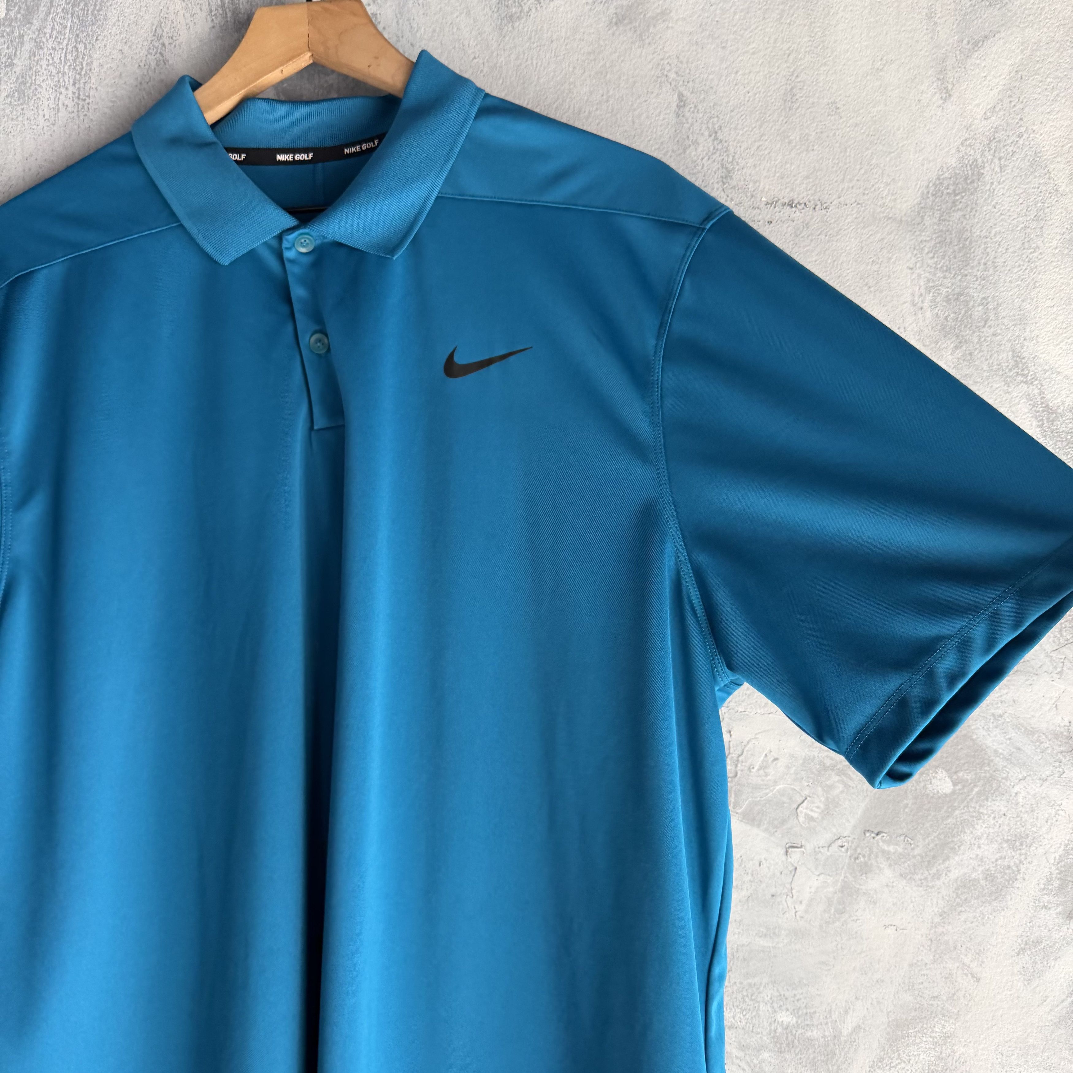 Nike Nike Dri Fit Mens XL Navy Blue Golf Polo Shirt SL Perfomance Size US XL / EU 56 / 4 - 4 Thumbnail
