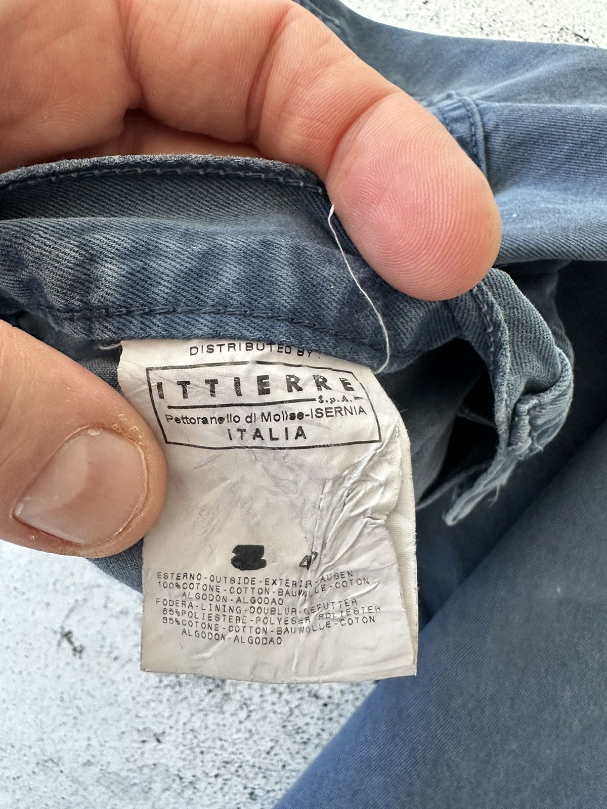 Versace × Versace Jeans Couture × Vintage Vintage Versace Jeans Couture Washed Pants Size US 29 - 11 Thumbnail