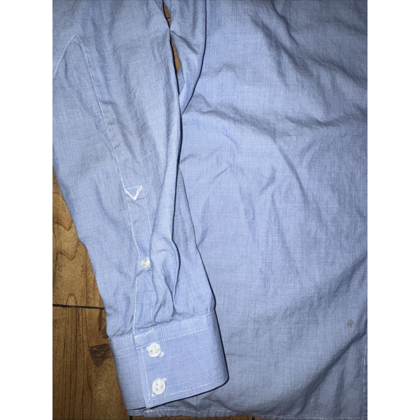 G-Star × Vintage G-Star Raw Button Up Shirt Blue XL 22x28 Raw Japanese Prep Size US XL / EU 56 / 4 - 2 Thumbnail