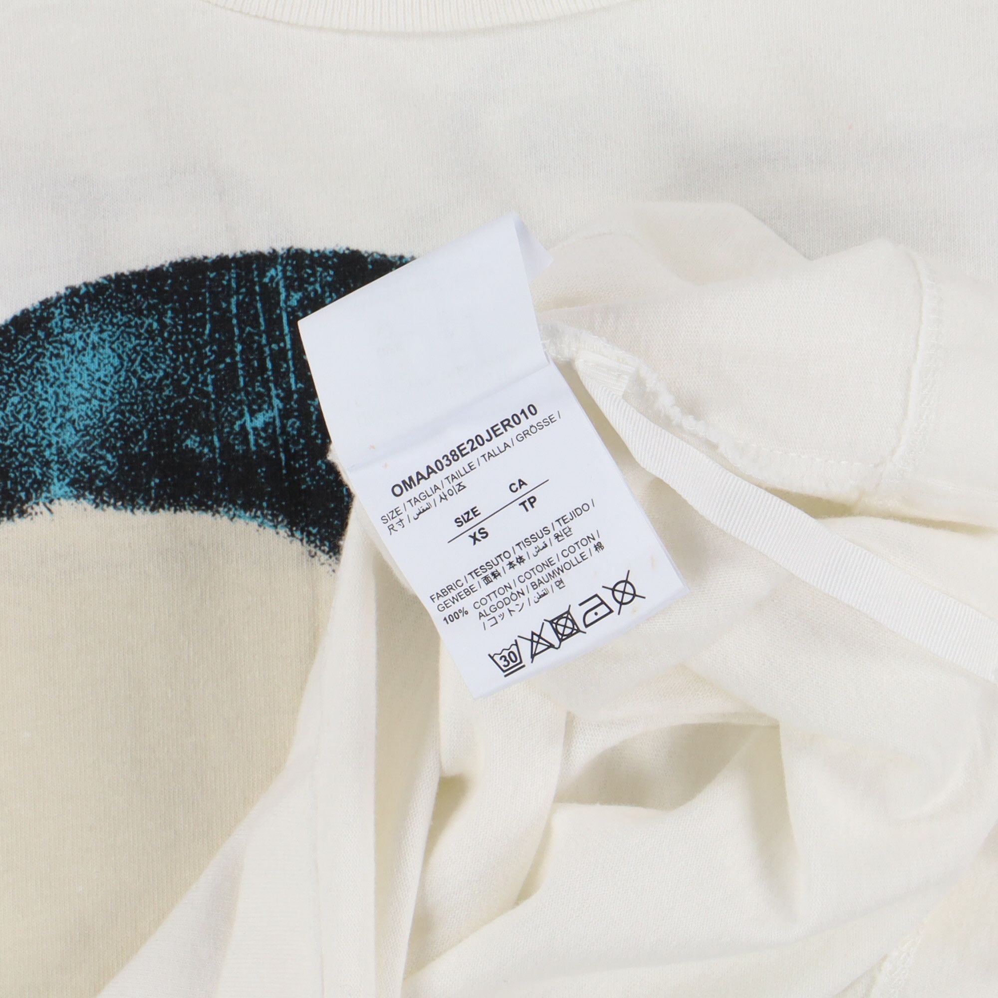 Off-White White Mona Lisa Pivot Oversized T-Shirt Size XS / US 0-2 / IT 36-38 - 8 Thumbnail