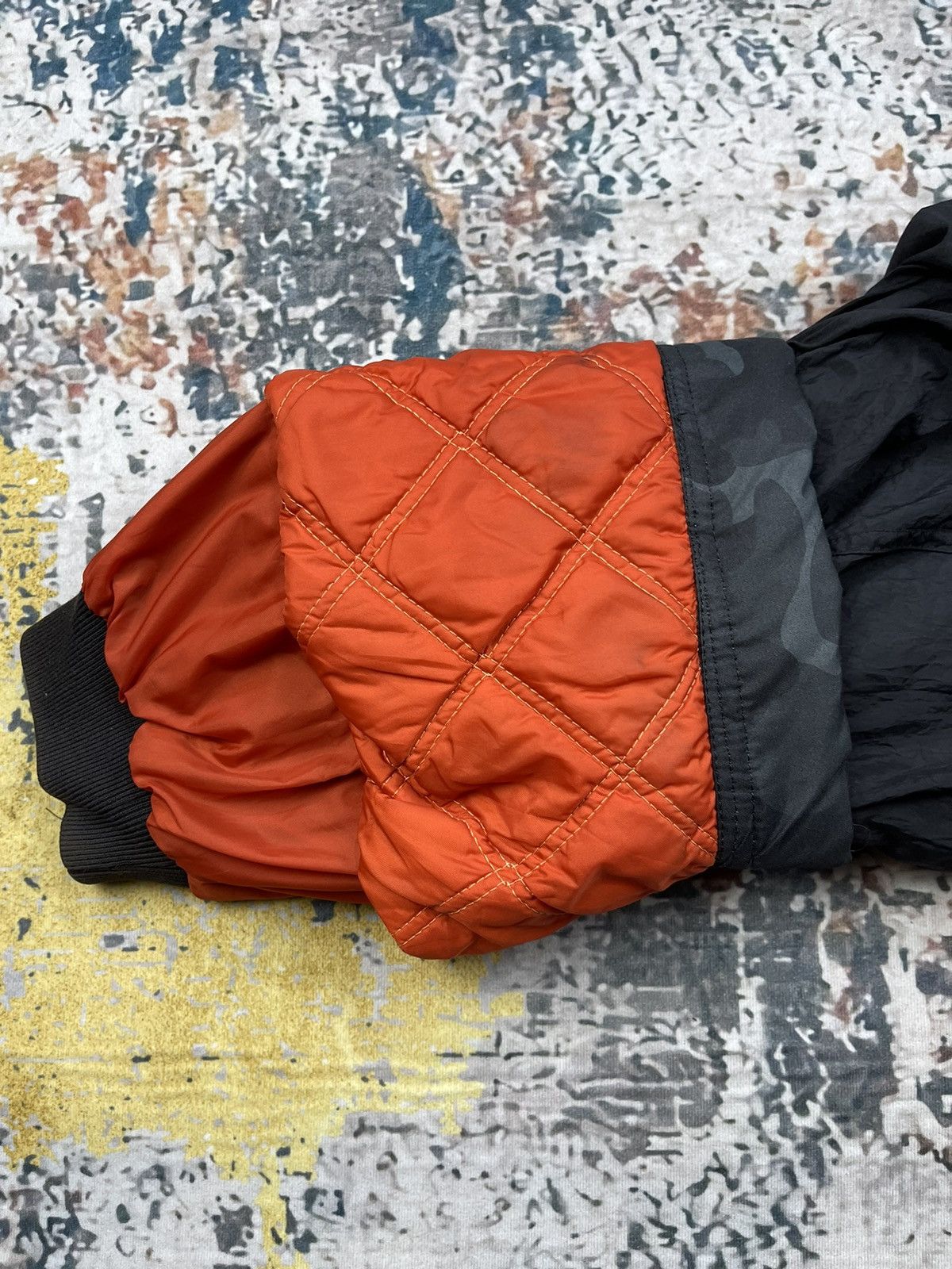 Nike Vtg 90s NIKE Big Swoosh Thick Quilted Coach Jacket Size US L / EU 52-54 / 3 - 21 Thumbnail
