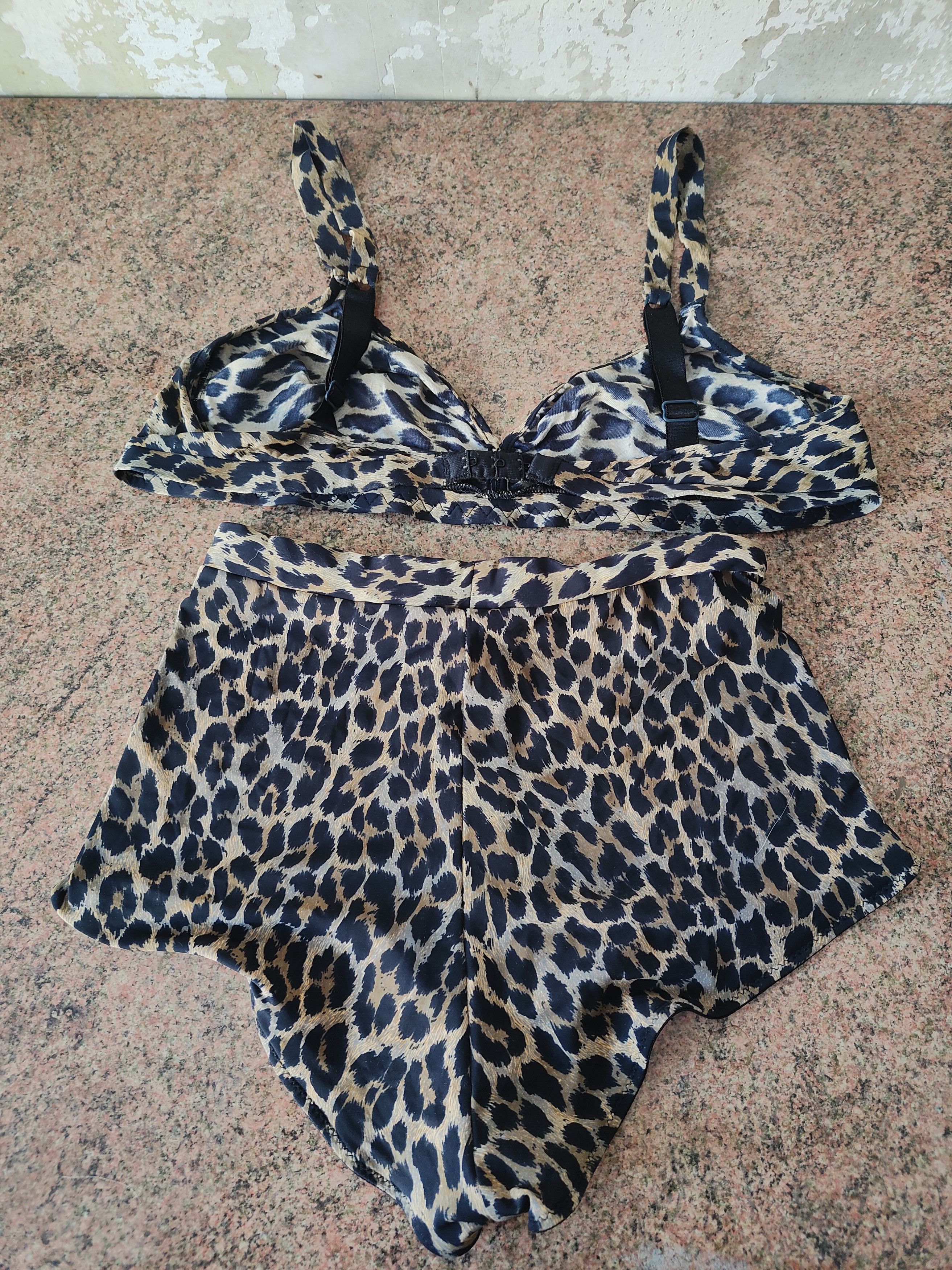 Dior Vintage Christian dior Tiger Leopard print swimsuit Size ONE SIZE - 2 Thumbnail