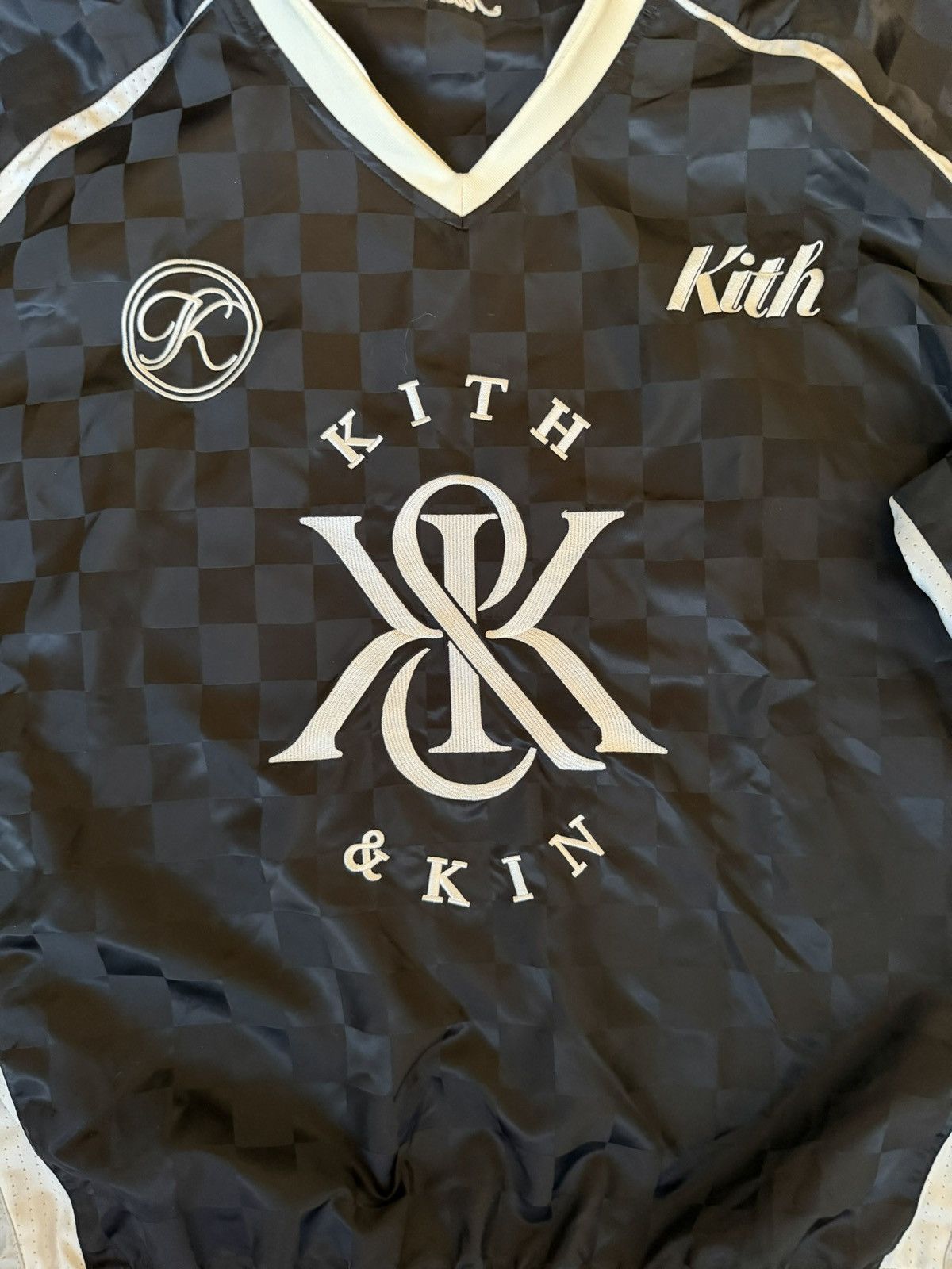 Kith Kith checkered satin dayton combo pullover Size US XXL / EU 58 / 5 - 1 Thumbnail