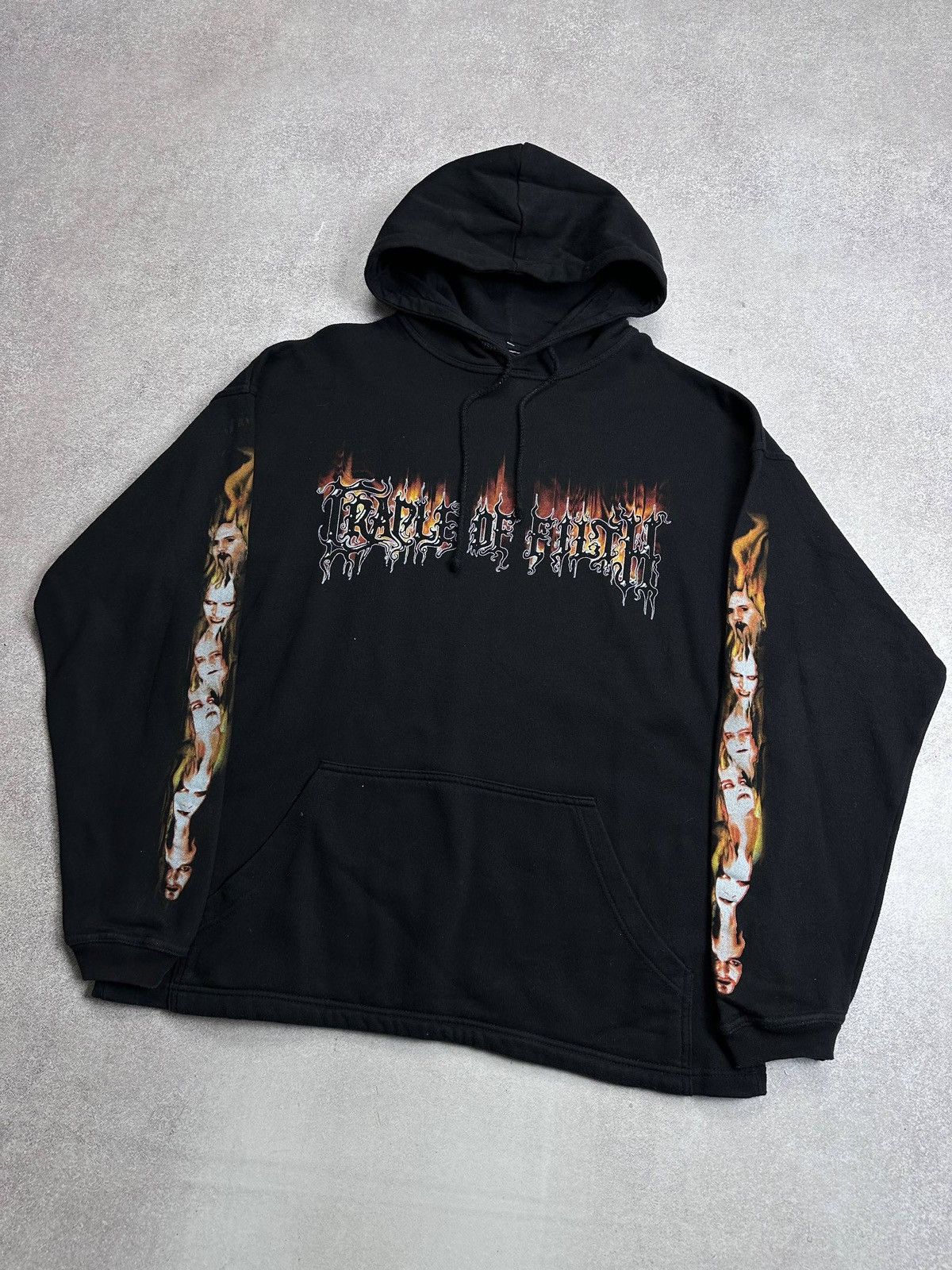 Band Tees Vintage Cradle Of Filth Rare Double Side Hoodie Rare L Size US L / EU 52-54 / 3 - 2 Thumbnail