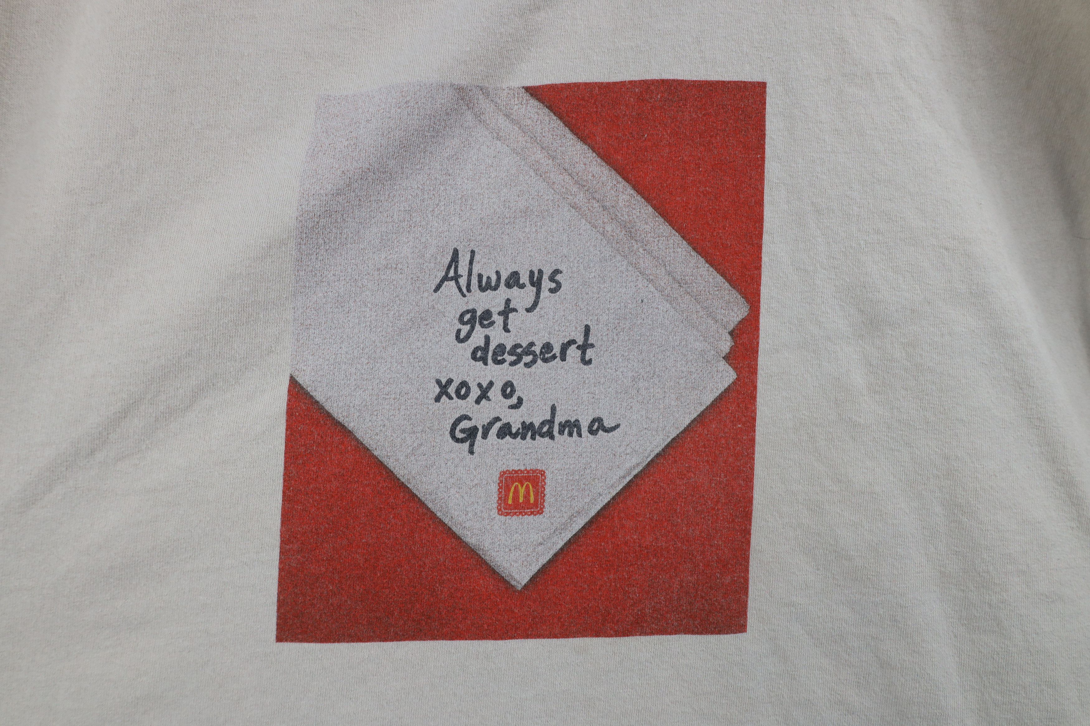 Vintage Vintage McDonalds Restaurant Get Dessert Grandma T-Shirt Size US XXL / EU 58 / 5 - 4 Thumbnail