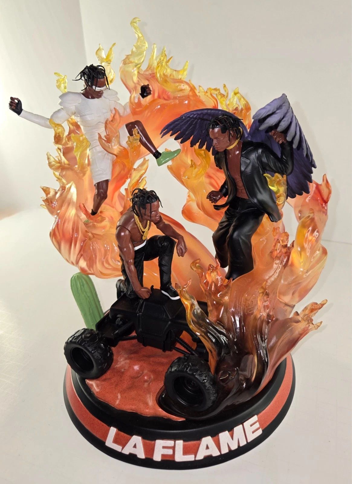 Other The Canvas Don: Travis Scott "La Flame" 10 inch Statue New Size ONE SIZE - 1 Thumbnail