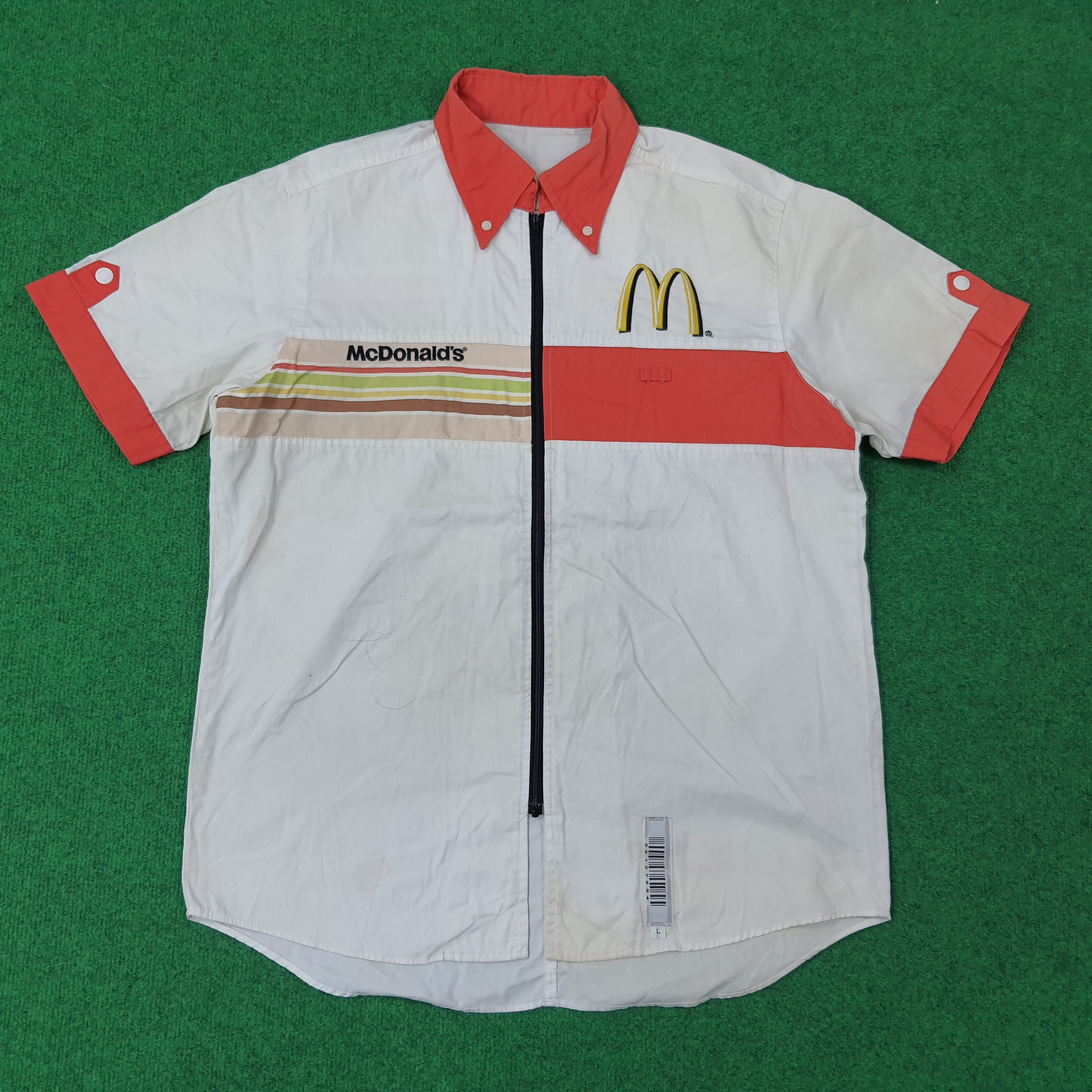 Vintage Vintage McDonald's Staff Uniform Worker Jacket C267N39 Size US L / EU 52-54 / 3 - 1 Thumbnail