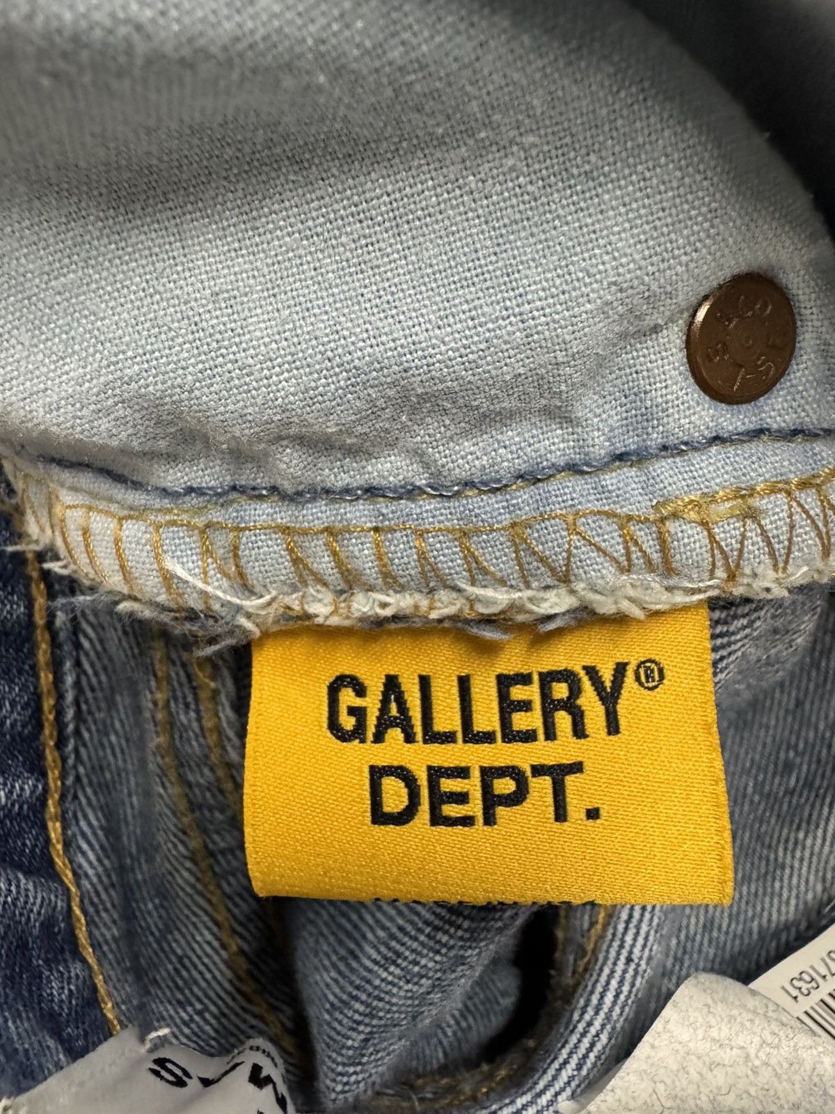 Gallery Dept. Gallery Dept.Studded La Flare Denim Jeans Size US 34 / EU 50 - 7 Thumbnail