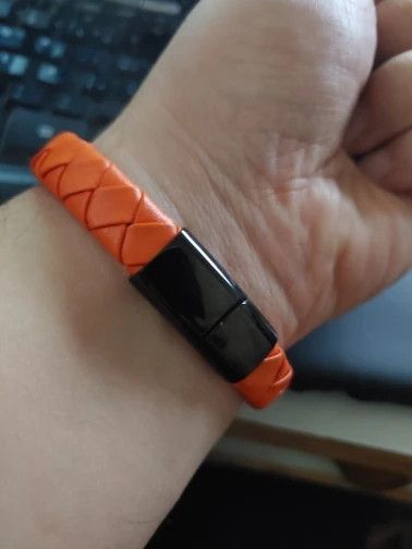 Other Braided Leather Bracelet Magnetic Buckle Cuff Gift For Him Size ONE SIZE - 6 Thumbnail