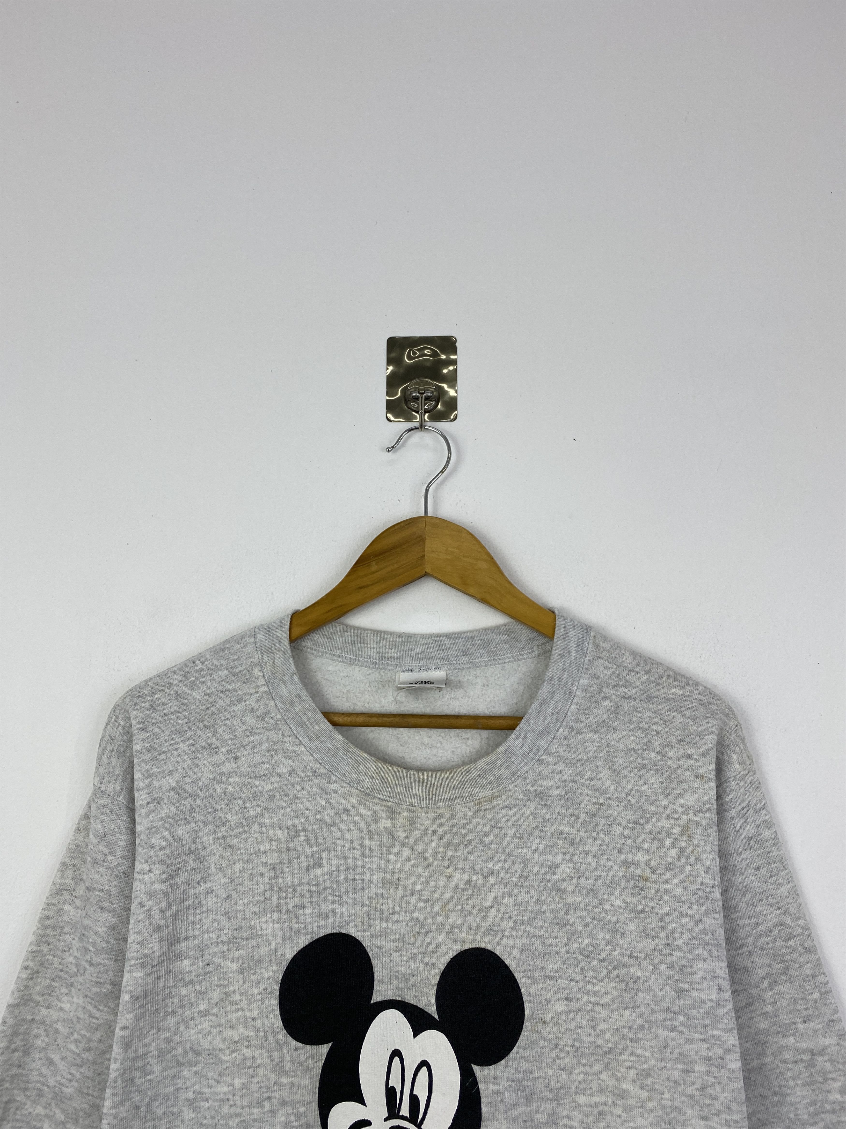 Mickey Mouse Vintage 90s Disney Mickey Mouse Printed Sweatshirt SH0100 Size US M / EU 48-50 / 2 - 2 Thumbnail