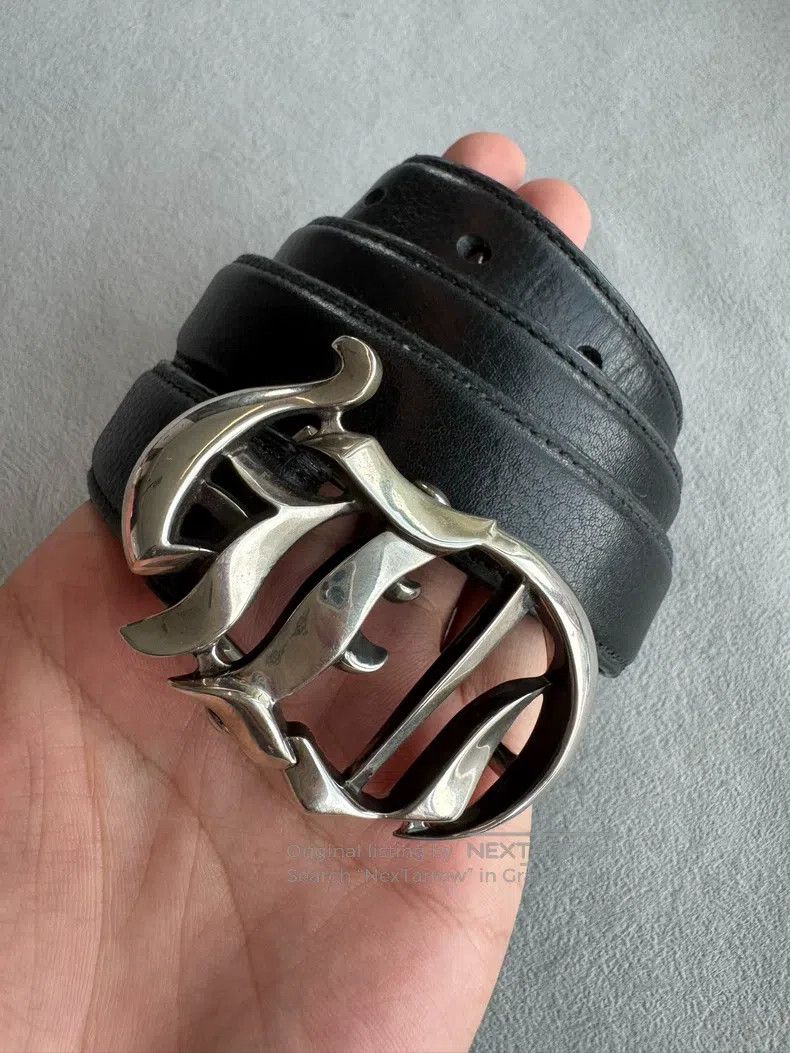 Chrome Hearts CHROME HEARTS size 36 Small CH letter belt Size ONE SIZE - 1 Thumbnail
