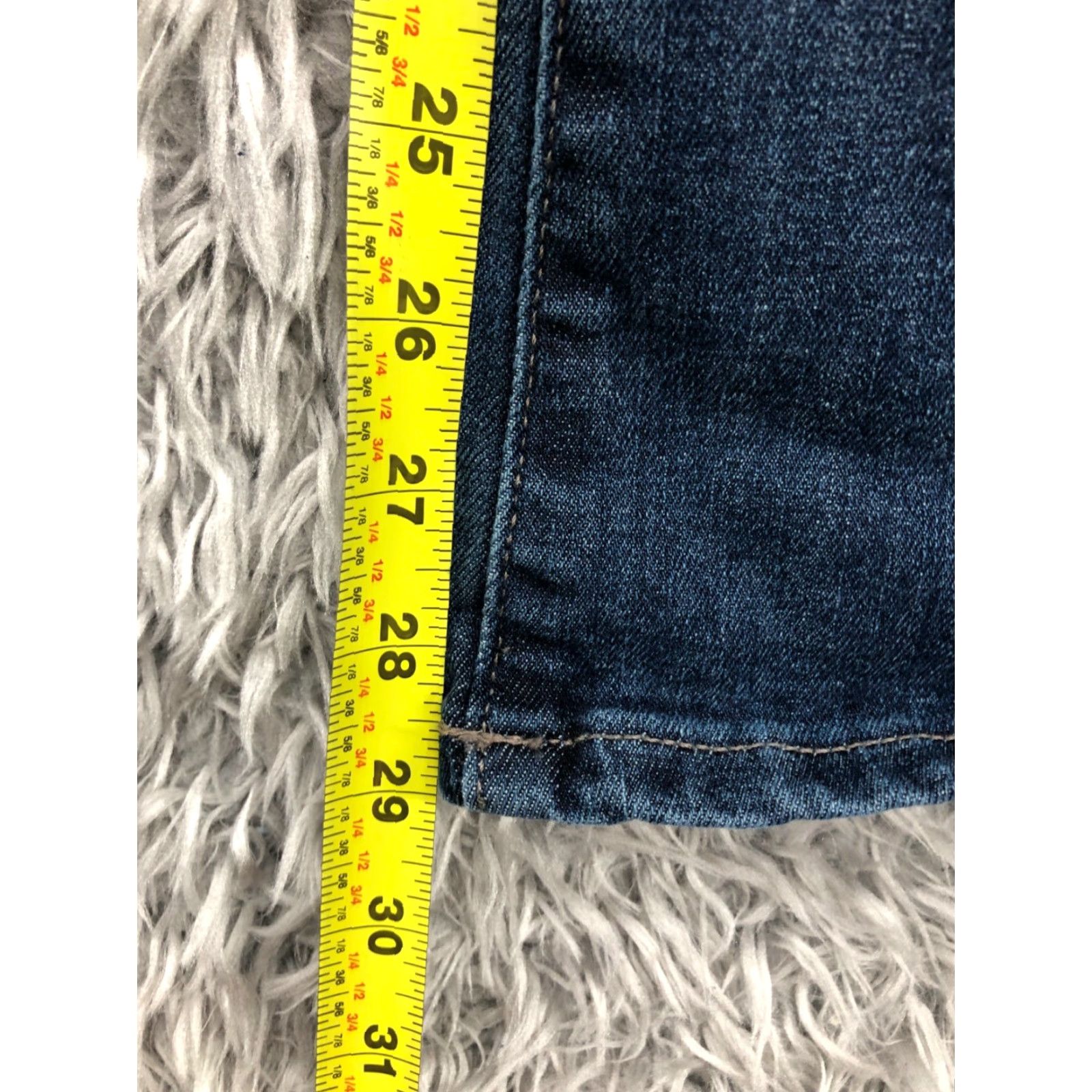 Banana Republic VINTAGE Banana Republic Slim Boot Jeans Size 4 Womens Slim Blue Jeans 28in Waist 30in Inseam Mid Rise Bootcut Denim Cotton Size 27" / US 4 / IT 40 - 3 Thumbnail