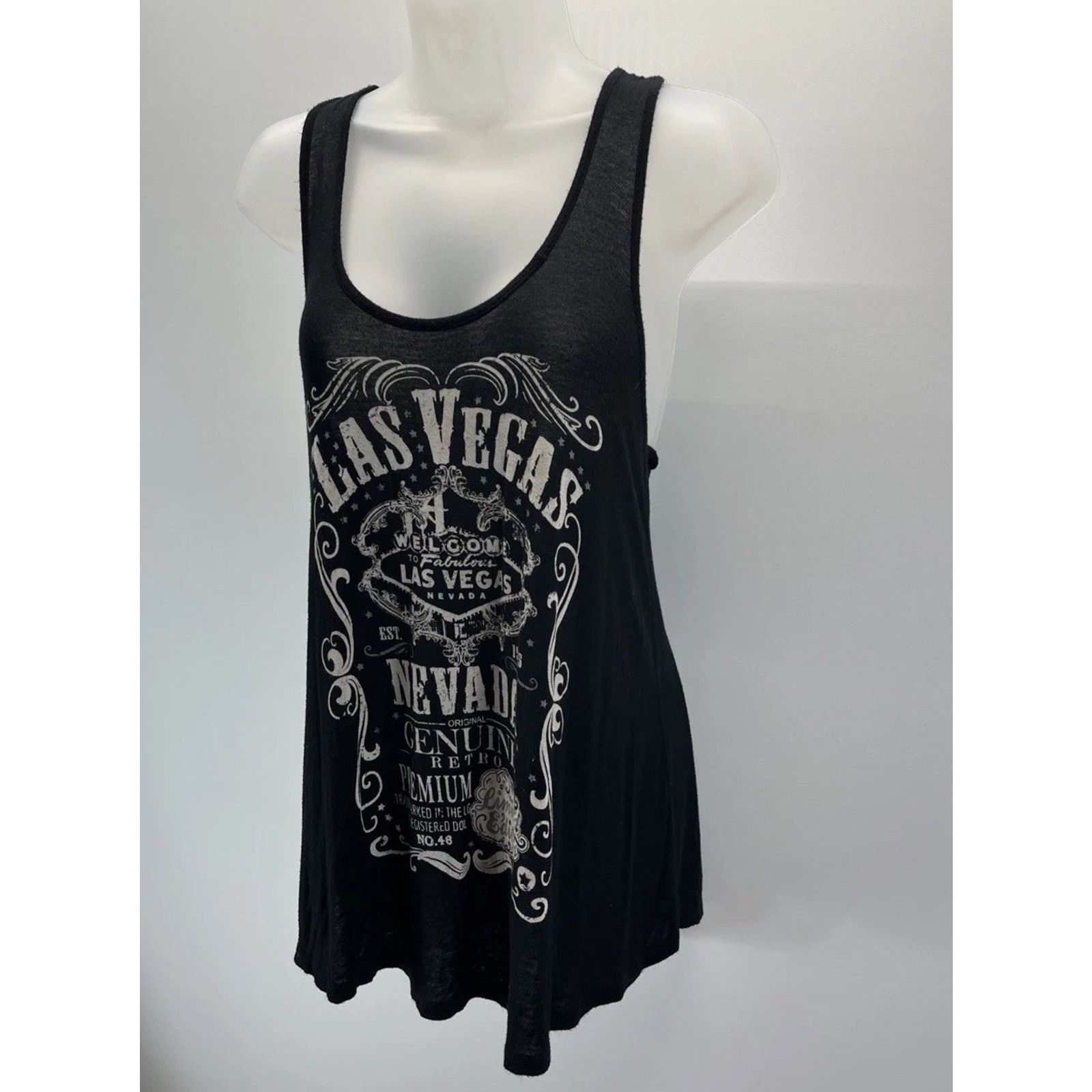 Other Banana Expression NY black Las Vegas Nevada Tank top size S Size S / US 4 / IT 40 - 3 Thumbnail
