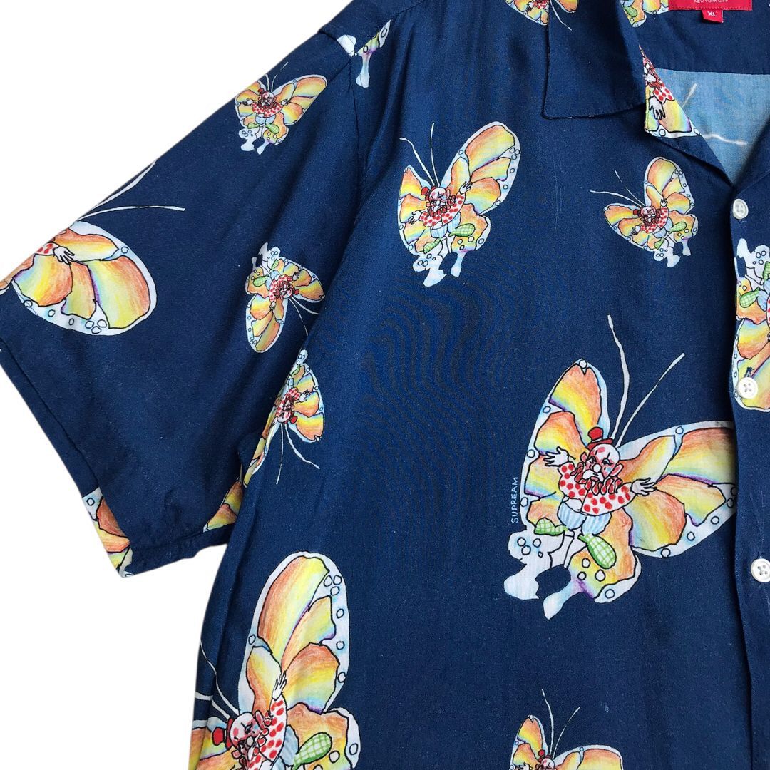 Supreme Supreme Gonz Butterfly Rayon Shirt Size US XL / EU 56 / 4 - 3 Thumbnail