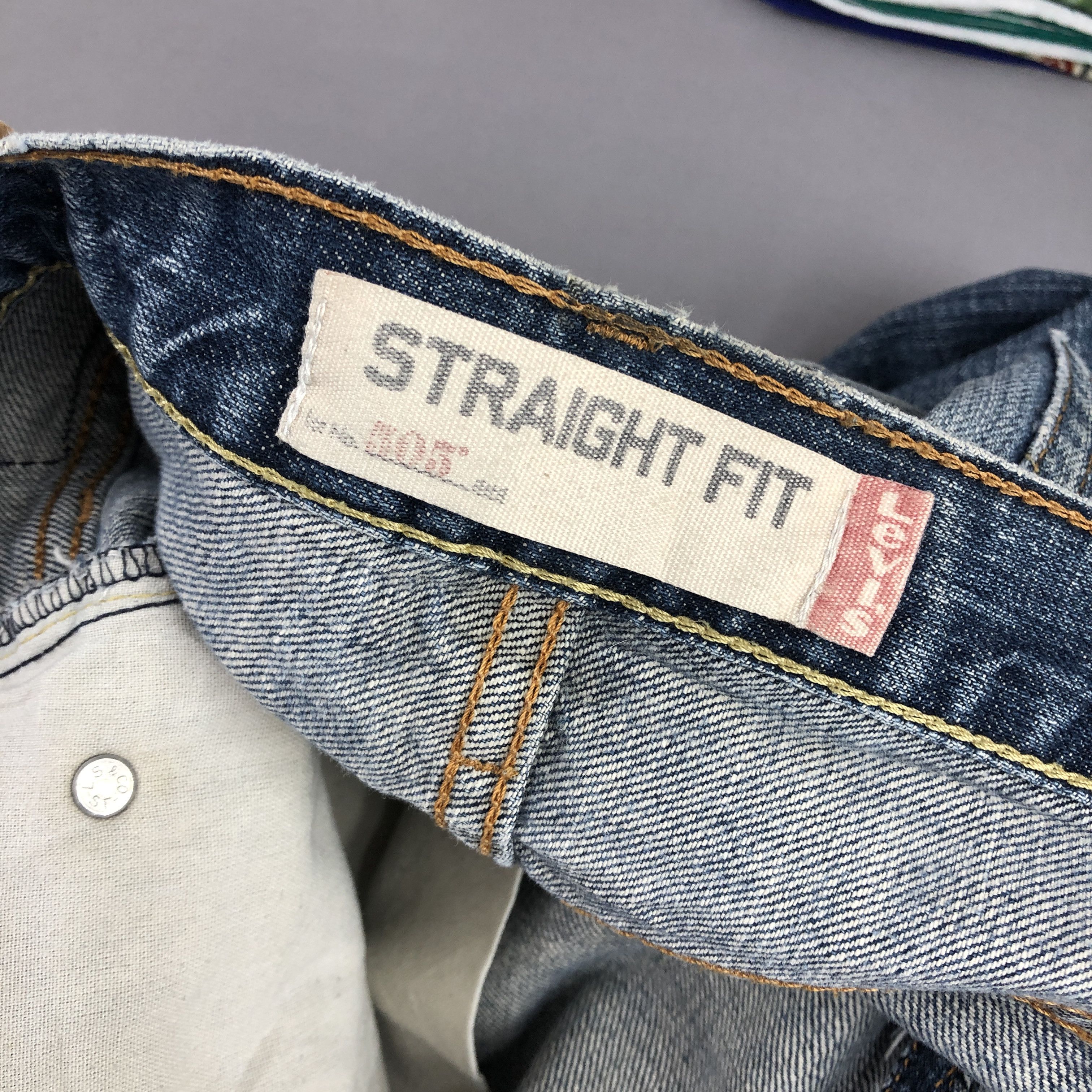 Levi's Vintage Y2K Distressed Levis Jeans Levi's Stonewash Denim Size US 30 / EU 46 - 9 Thumbnail