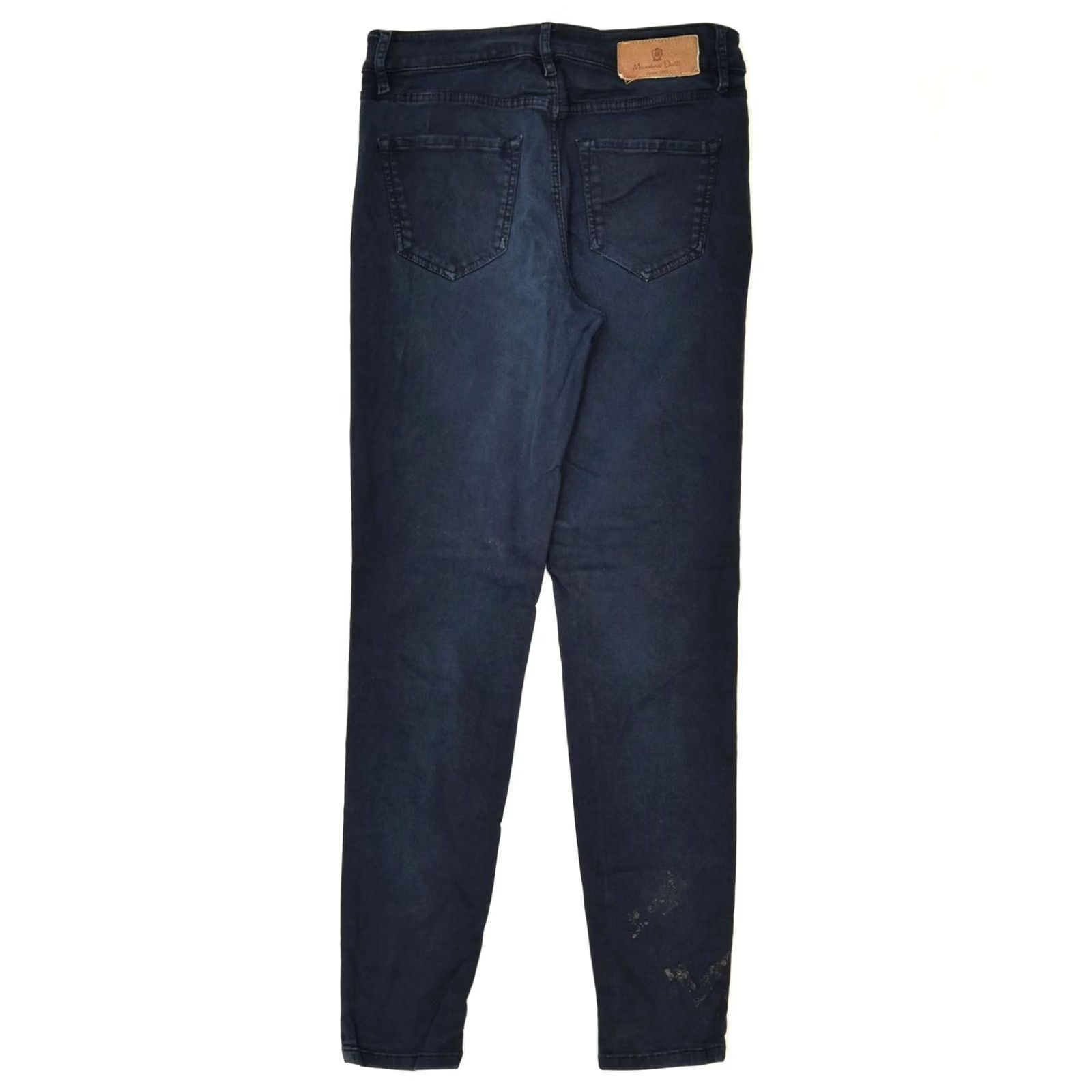 Massimo Dutti MASSIMO DUTTI Womens Trousers Medium Navy Blue W29 L29 Casual Size 32" / US 10 / IT 46 - 2 Thumbnail