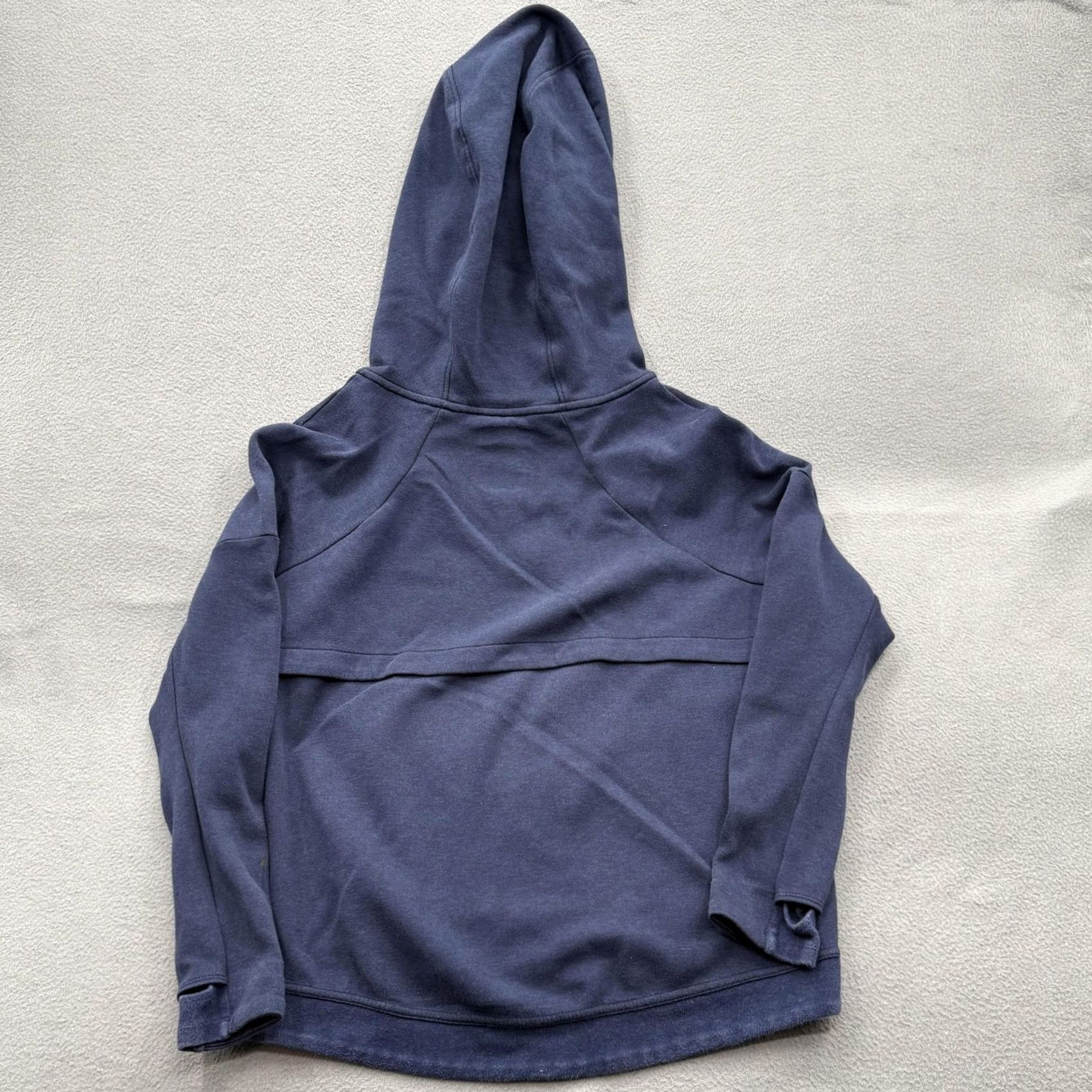 Nike Nike Hoodie Women's M Blue Scuba Hood Sweatshirt Pullover Athletic Training Regular Fit with Hood Pockets Lined Cotton Polyester Size M / US 6-8 / IT 42-44 - 2 Thumbnail