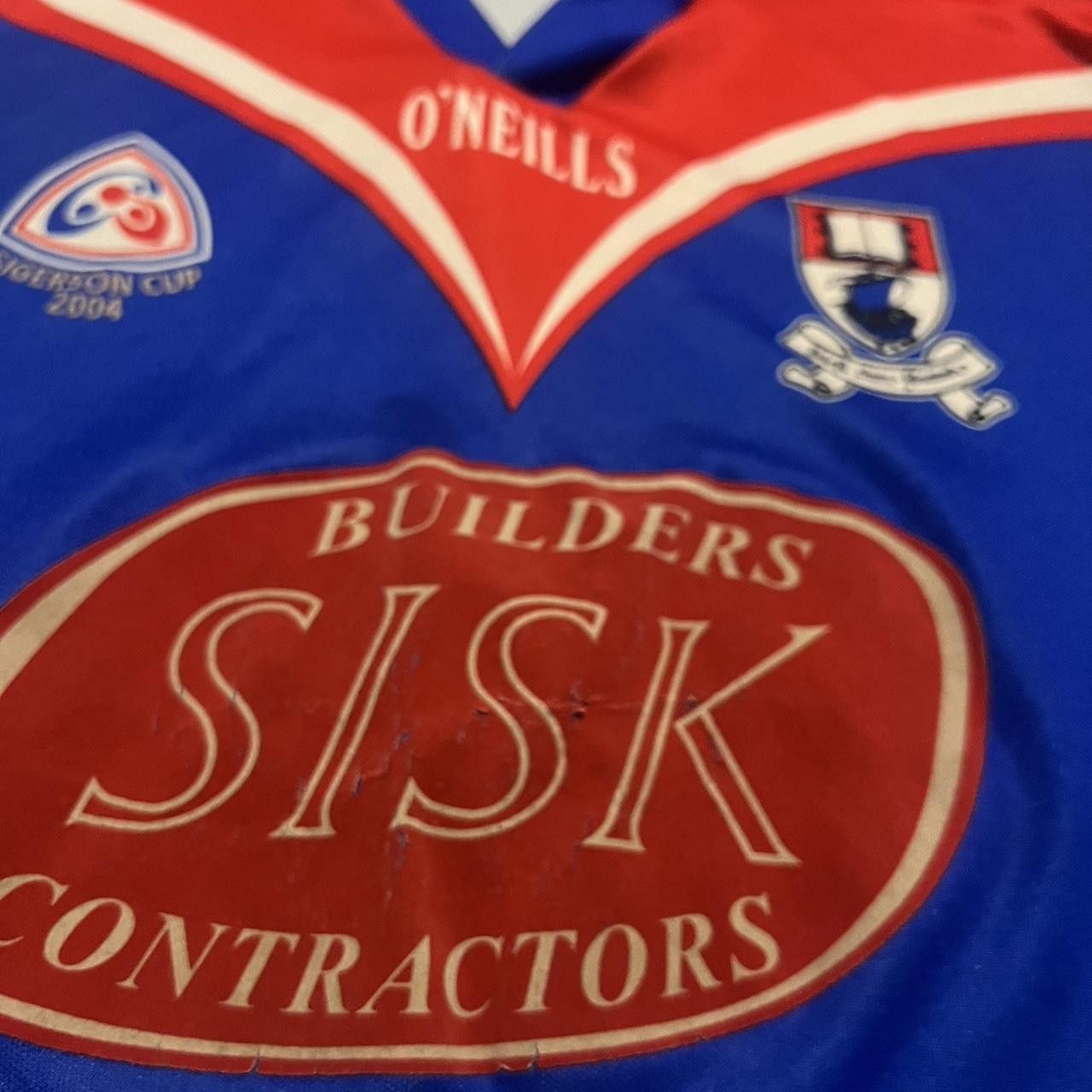 O'Neills 2004 Wit Gaa Match Worn Sigerson Cup Longsleeve Size US L / EU 52-54 / 3 - 5 Thumbnail