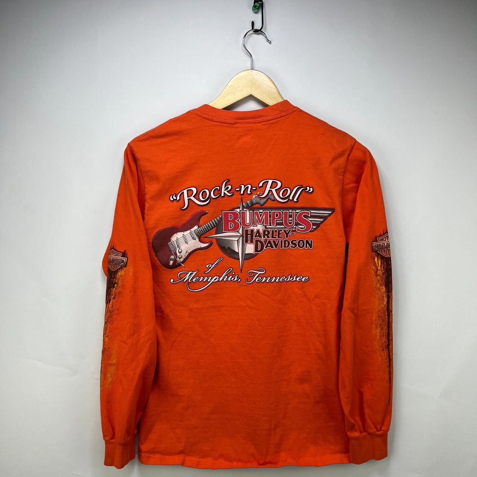 Harley Davidson Vintage Harley-Davidson Shirt Memphis Tennessee Guitar Small Size US S / EU 44-46 / 1 - 4 Thumbnail