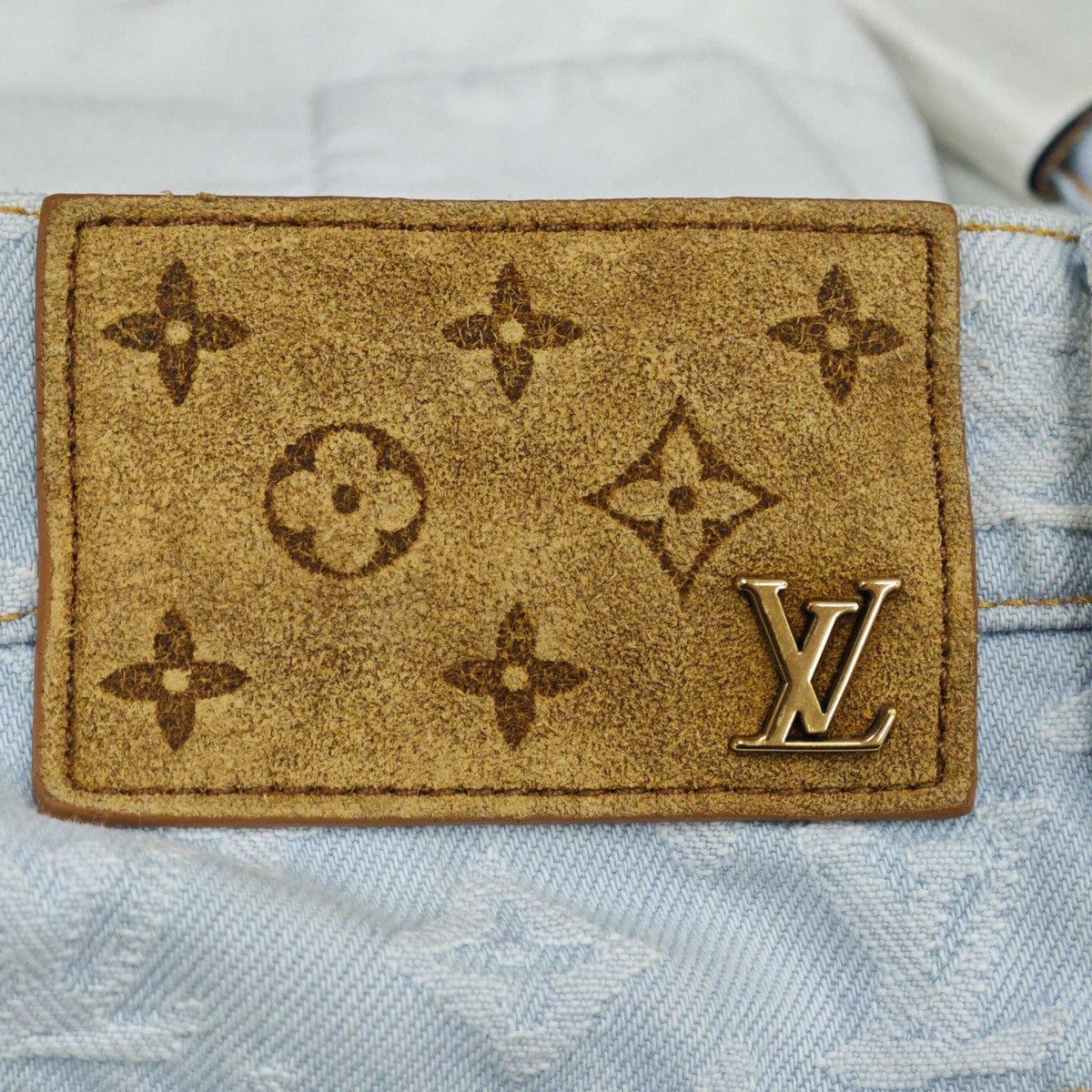 Louis Vuitton Louis Vuitton X Tyler The Creator SS24 Monogram Denim Size US 32 / EU 48 - 3 Thumbnail