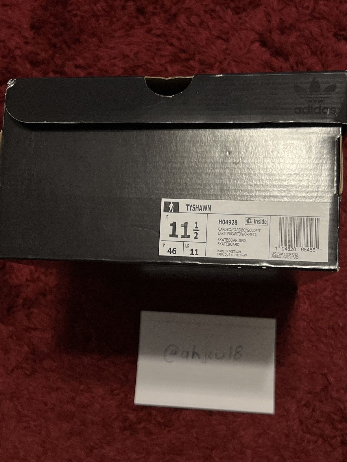 Adidas Adidas Tyshawn Jones ‘Cardboard’/‘Wheat’ Size US 11.5 / EU 44-45 - 2 Thumbnail