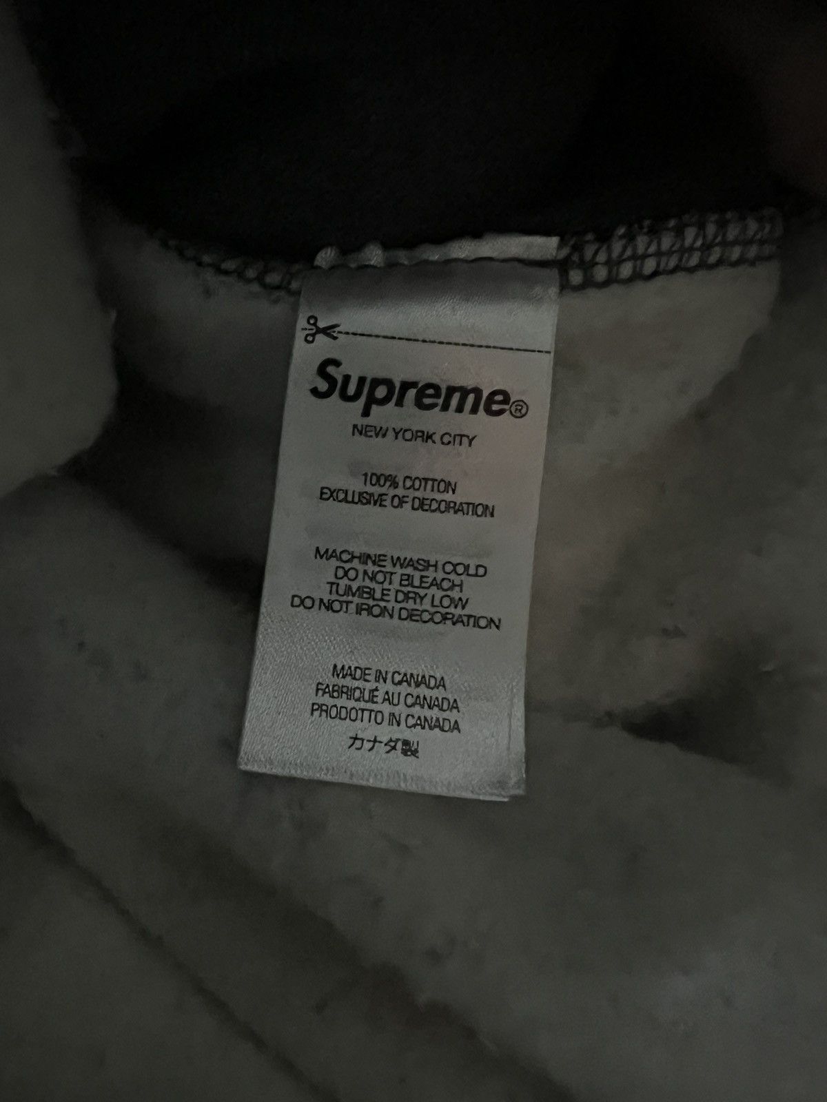 Supreme Supreme box logo hoodie (fw21) charcoal Size US S / EU 44-46 / 1 - 6 Thumbnail