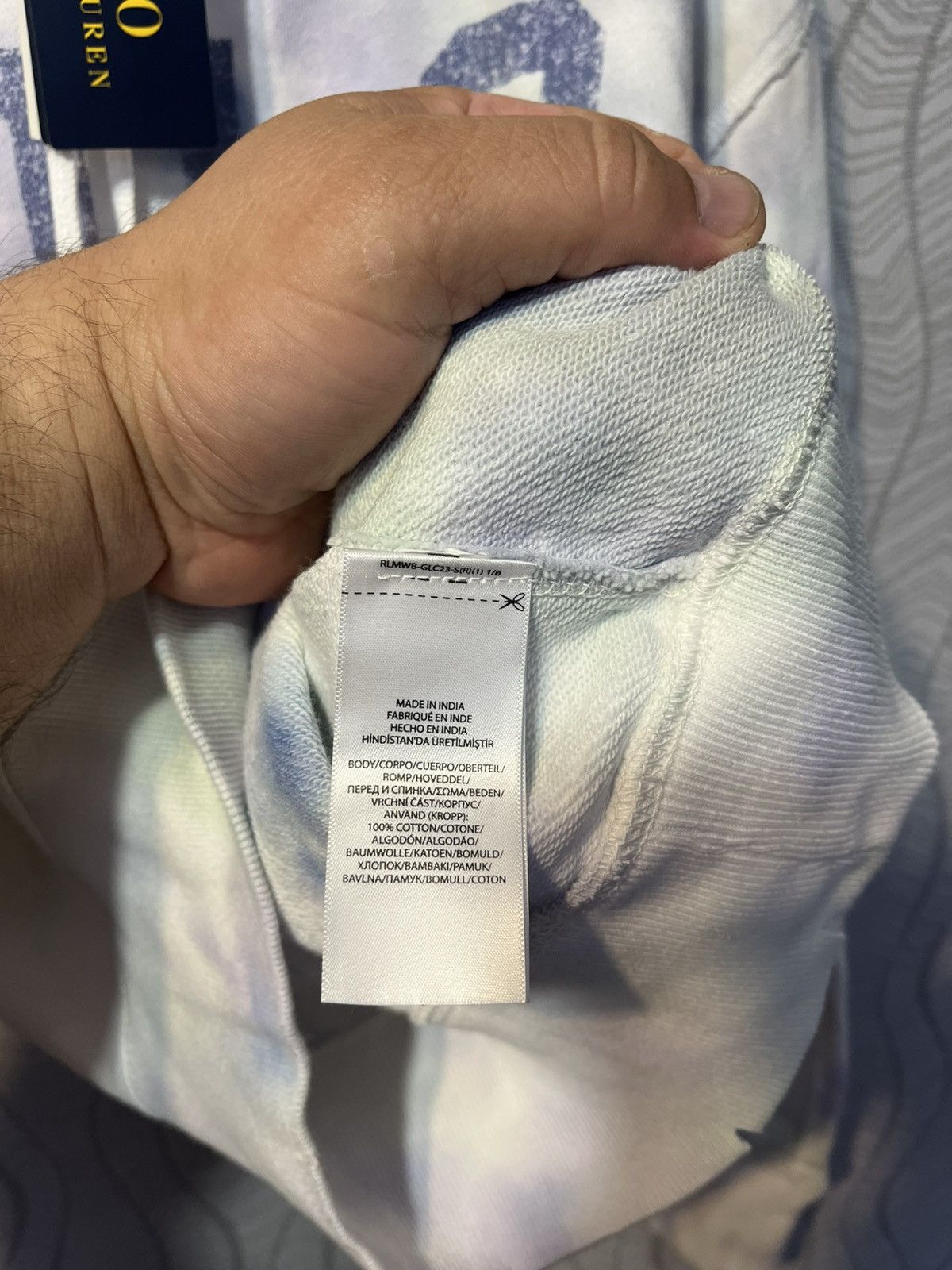 Polo Ralph Lauren Polo Ralph Lauren Pastel Paint Hand Detailed Tie Dye Hoodie Size XS / US 0-2 / IT 36-38 - 14 Thumbnail
