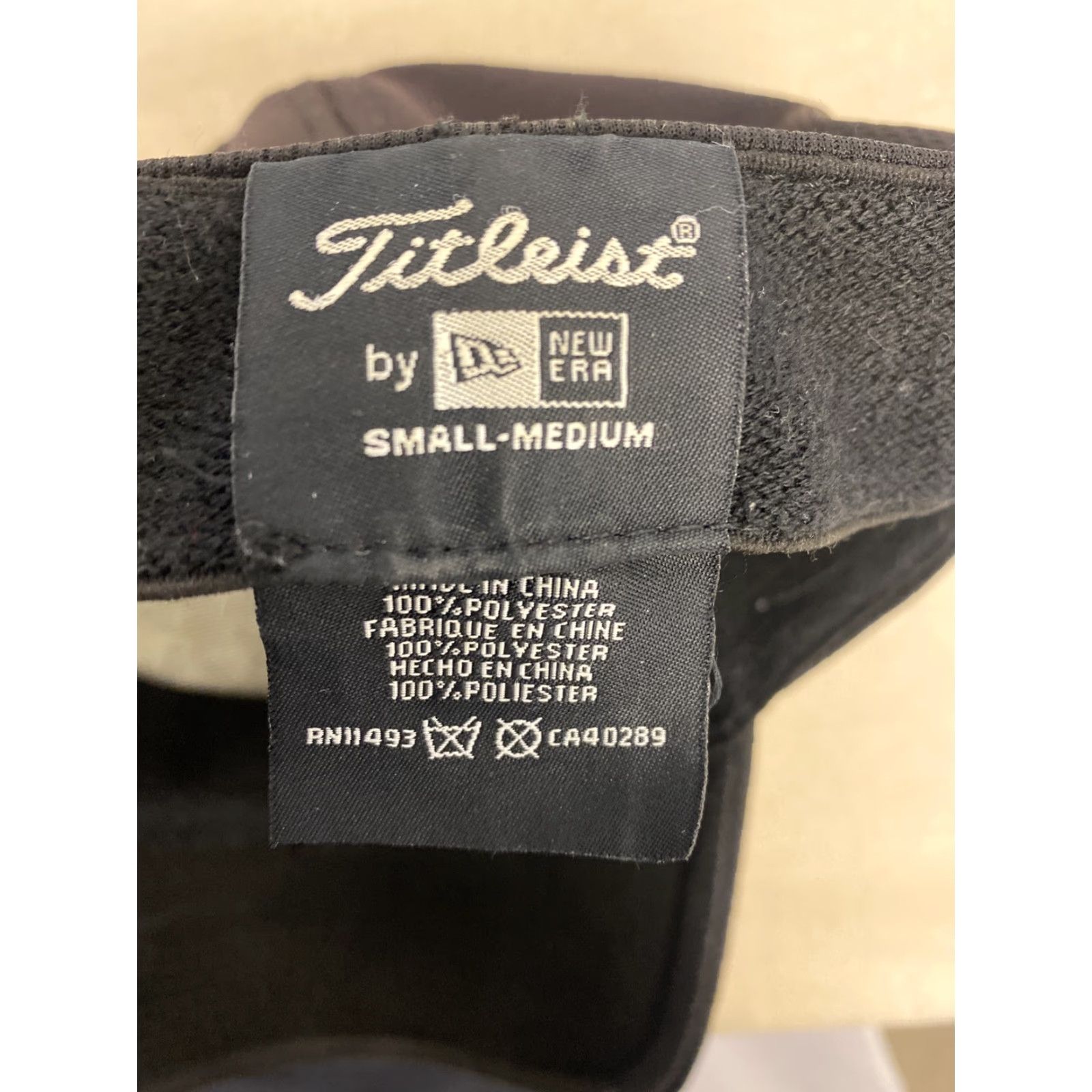 Titleist Titleist New Era Black White Embroidered Logo Hat Small Medium / 293 Size ONE SIZE - 7 Thumbnail