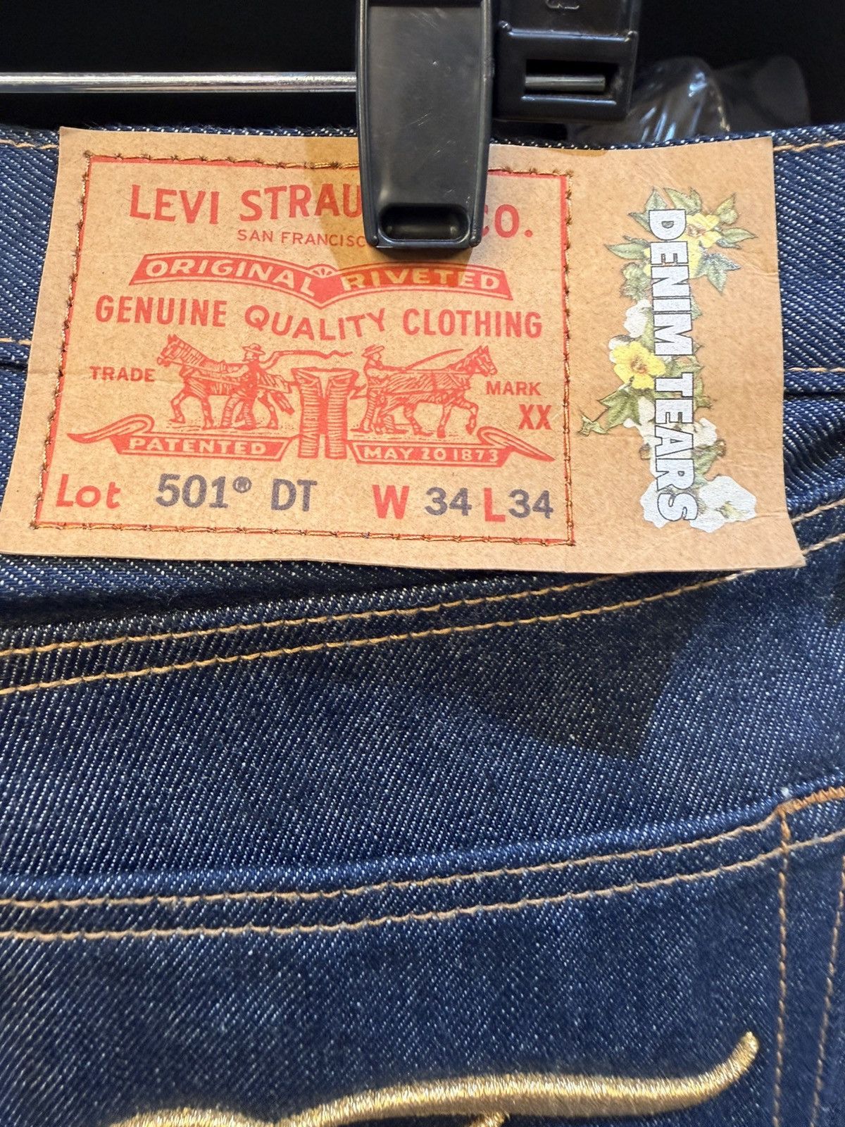 DENIM TEARS DT Denim Tears Jeans Size US 34 / EU 50 - 3 Thumbnail