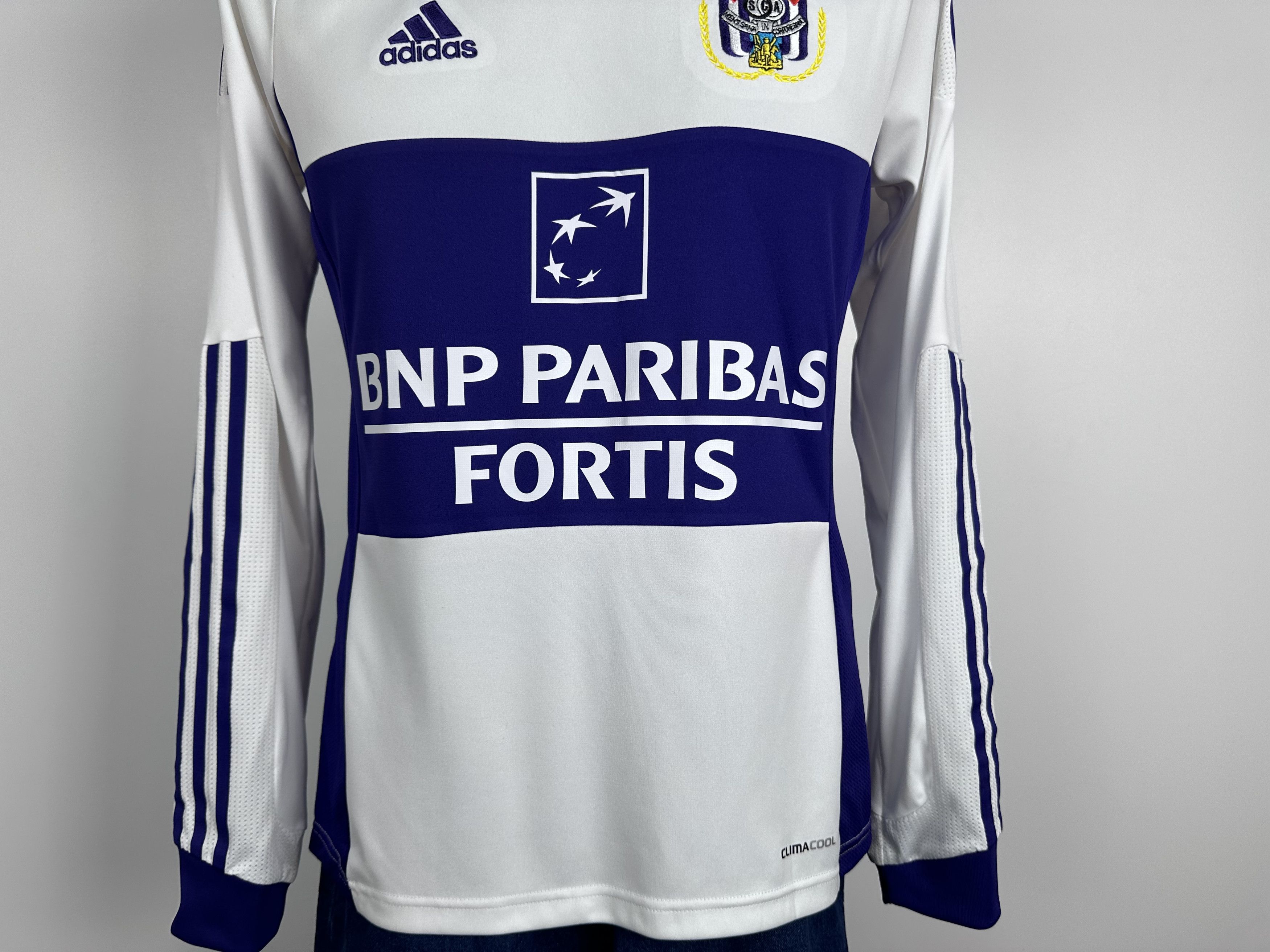 Adidas Anderlecht 2011 12 Long Sleeve Football Shirt Soccer Jersey Size US M / EU 48-50 / 2 - 5 Thumbnail