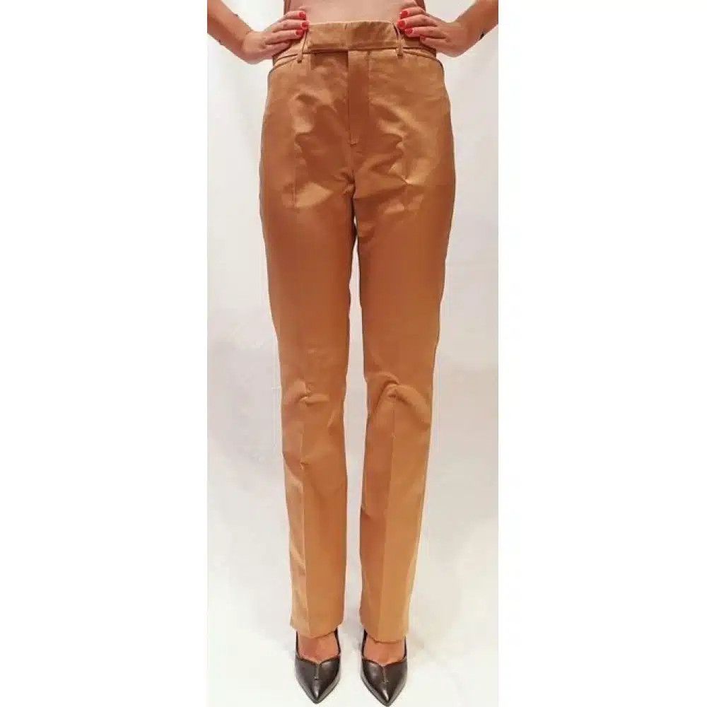 Tom Ford o1loc1c0525 PAW228 Straight Pant in Brown Size 26" / US 2 / IT 38 - 1 Preview
